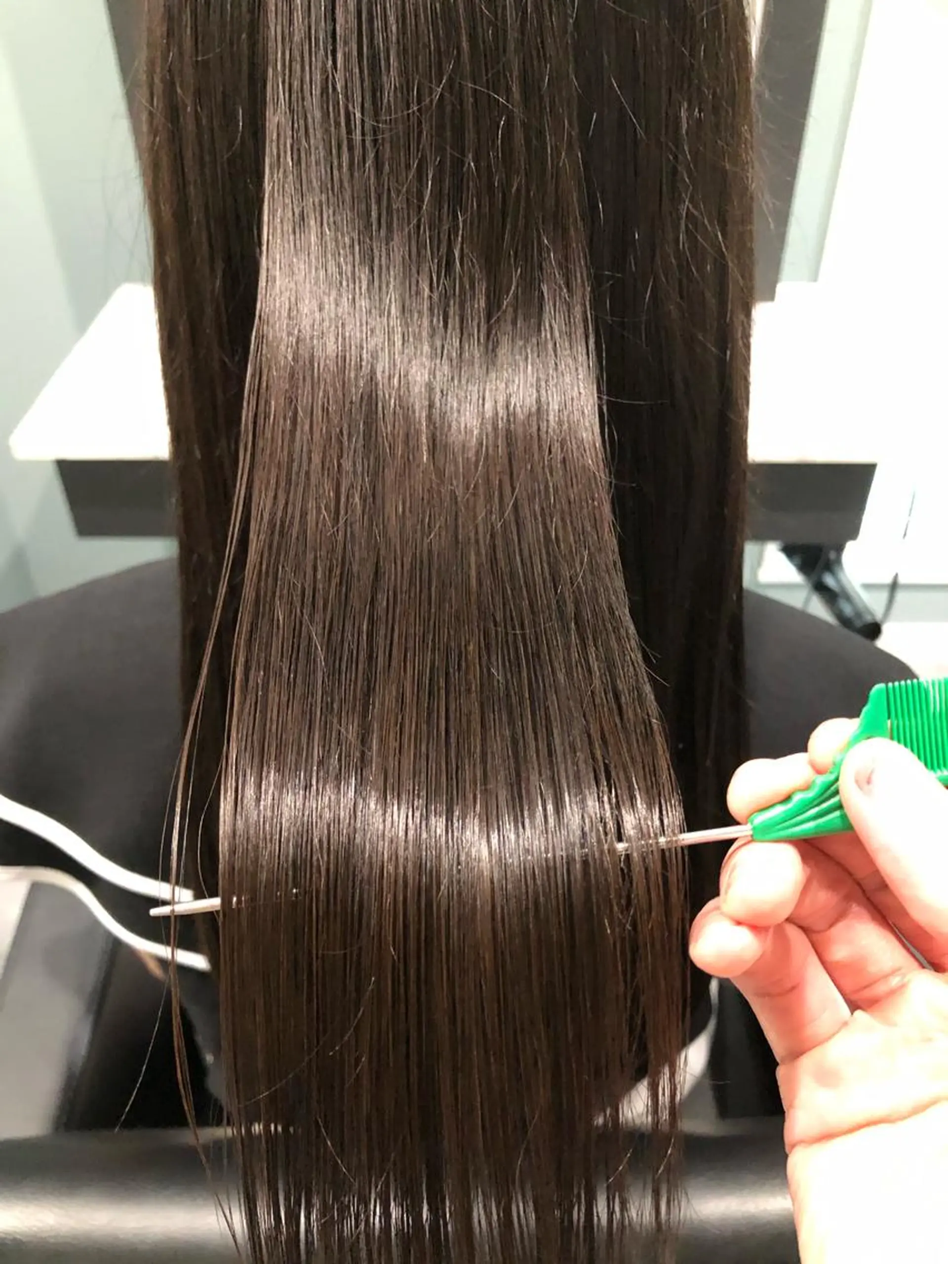 ロング カット 縮毛矯正 トリートメント 高澤 貴大のヘアスタイル