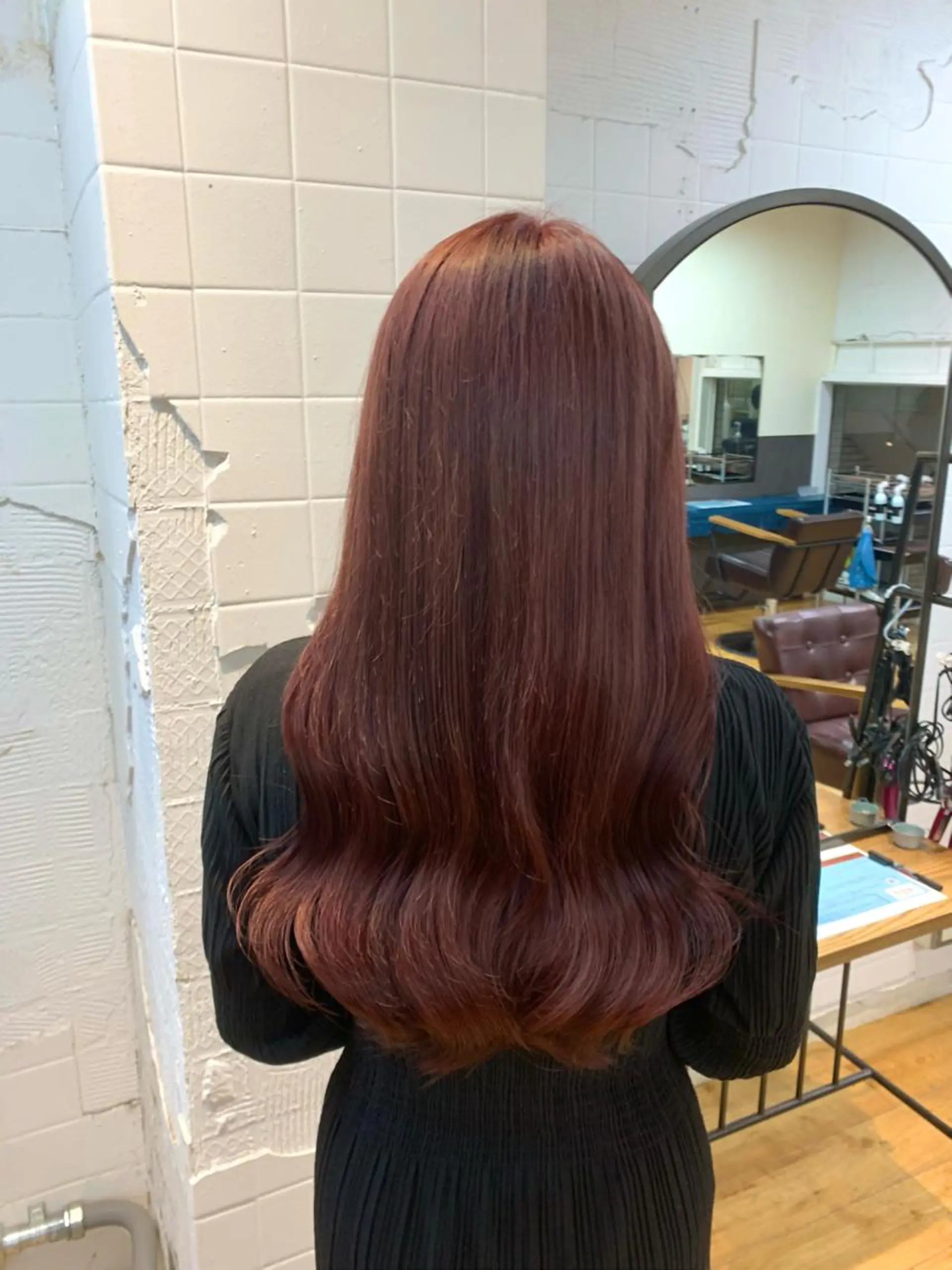 ロング カラー ピンクカラー 年内期間限定 🫧まゆ🫧のヘアスタイル