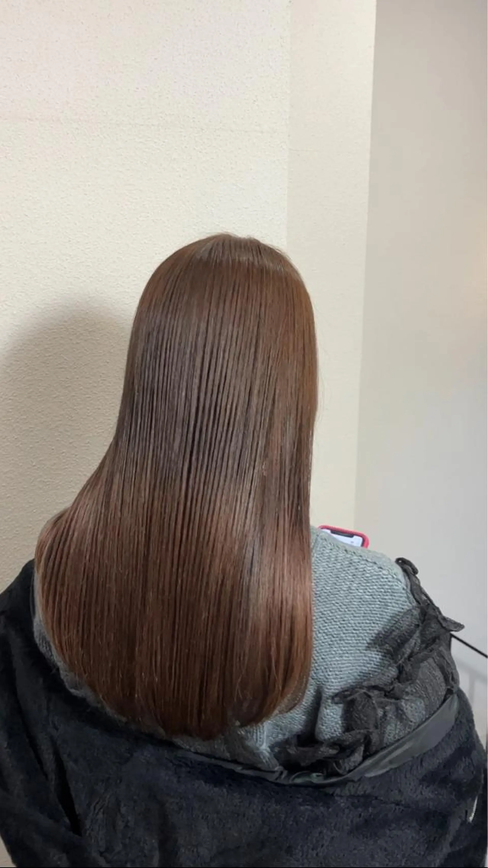セミロング 縮毛矯正 トリートメント カット ヘアカラー 縮毛矯正 トリートメント wa daのヘアスタイル