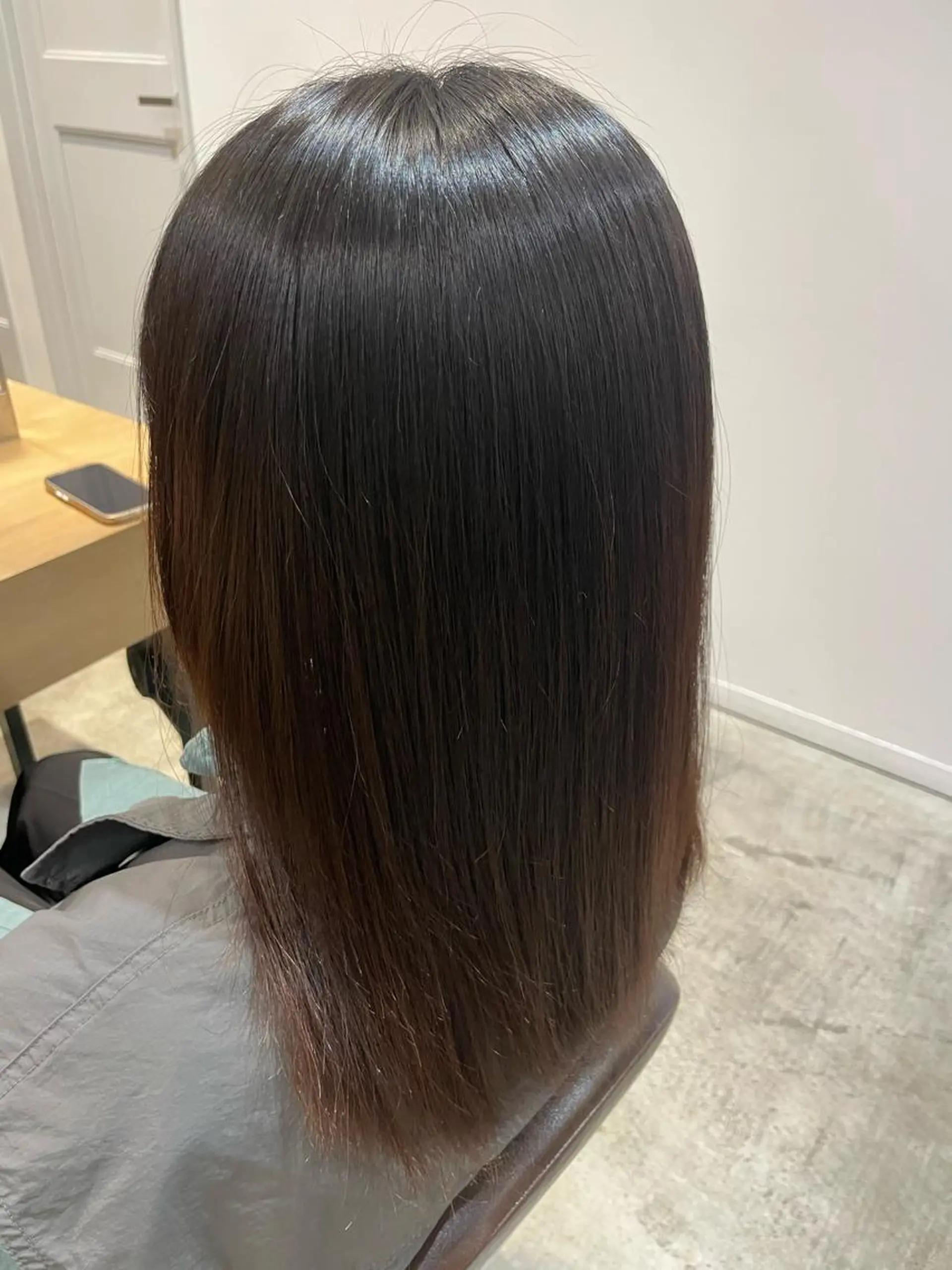 ロング パーマ マツエク・マツパ アイブロウ ストレートパーマ 縮毛矯正 SHEA.学芸大学所属・一箭 恵梧/ロングヘアのヘアスタイル