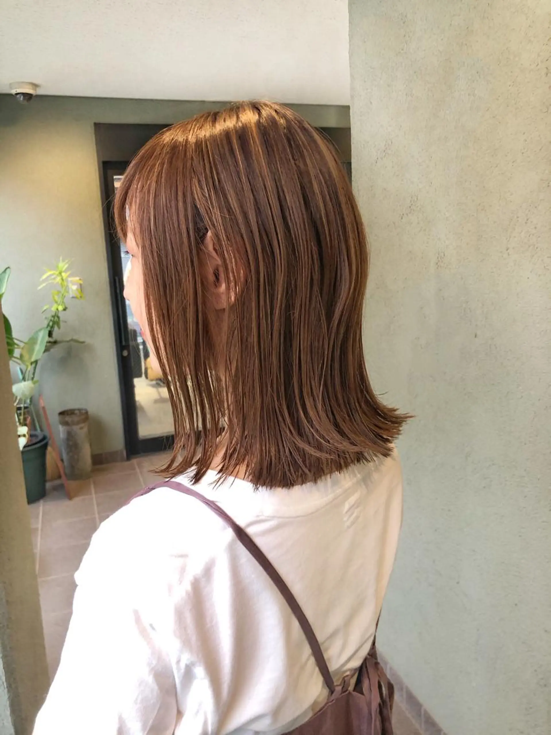 ミディアム カラー カット ヘアカラー トリートメント HIROKI ” stylistのヘアスタイル