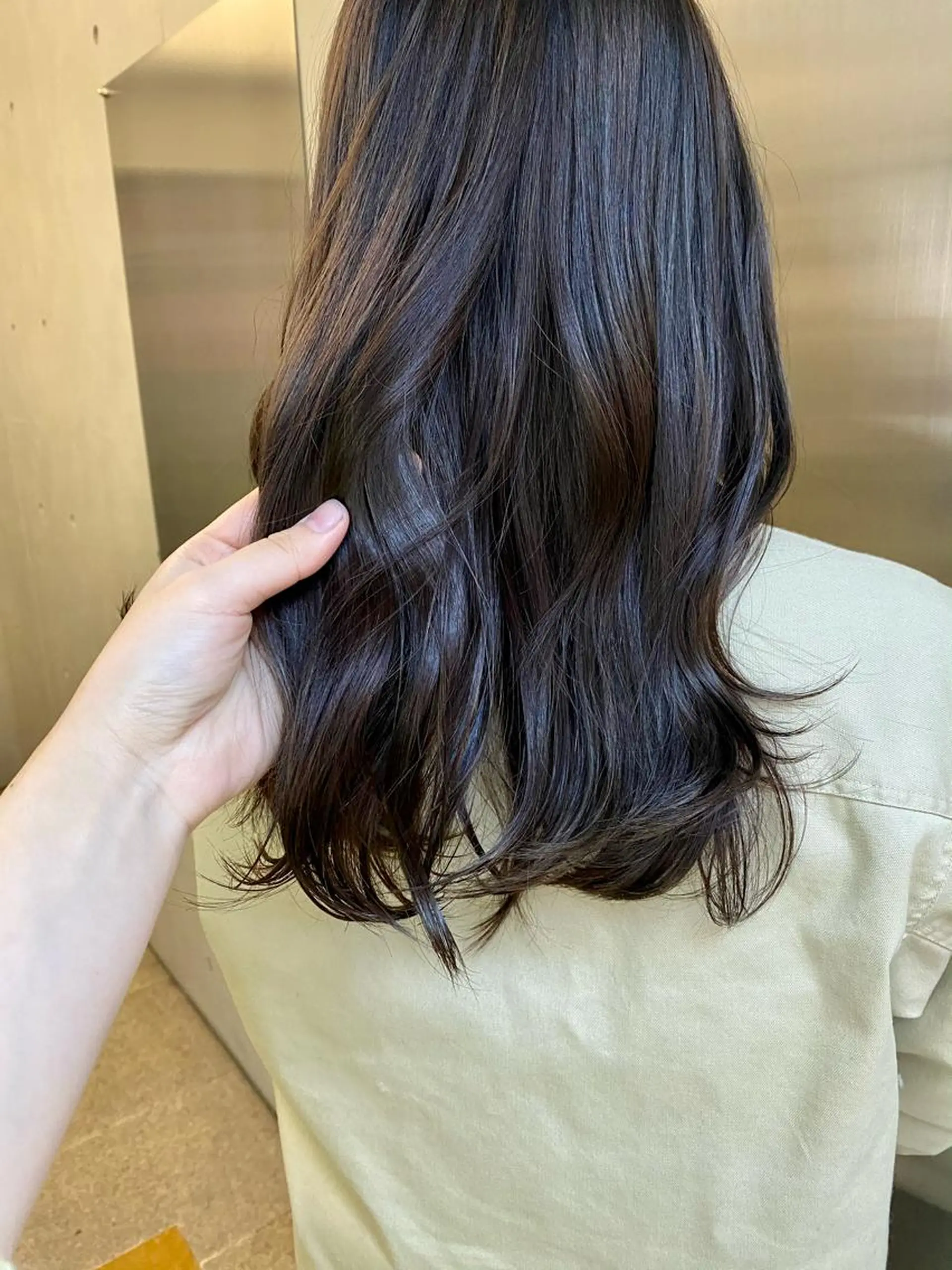 ロング カラー 🥣 hashi 🛋️のヘアスタイル