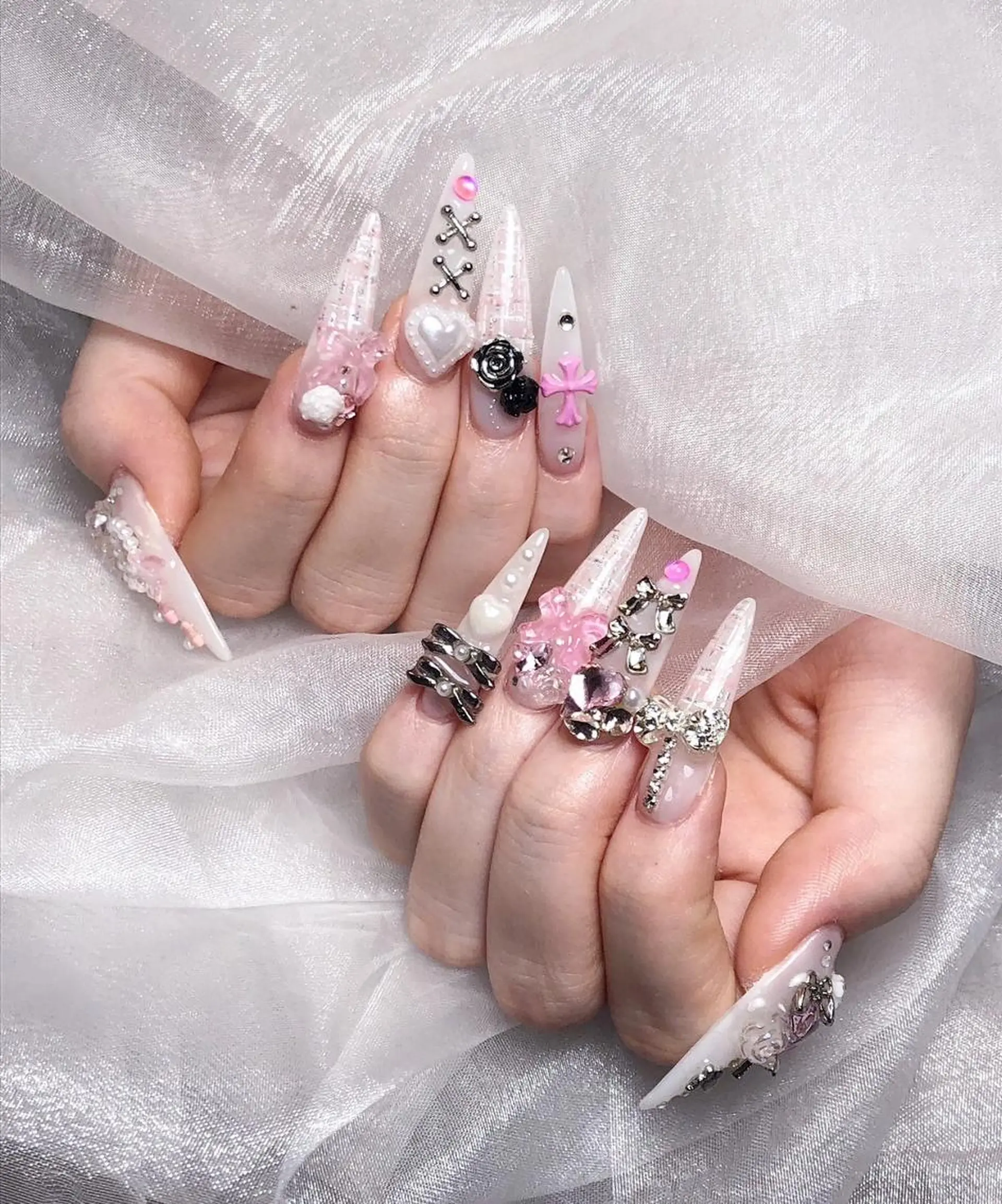 ネイル ハンドネイル 🐈yun nail ソン🐈のネイルデザイン