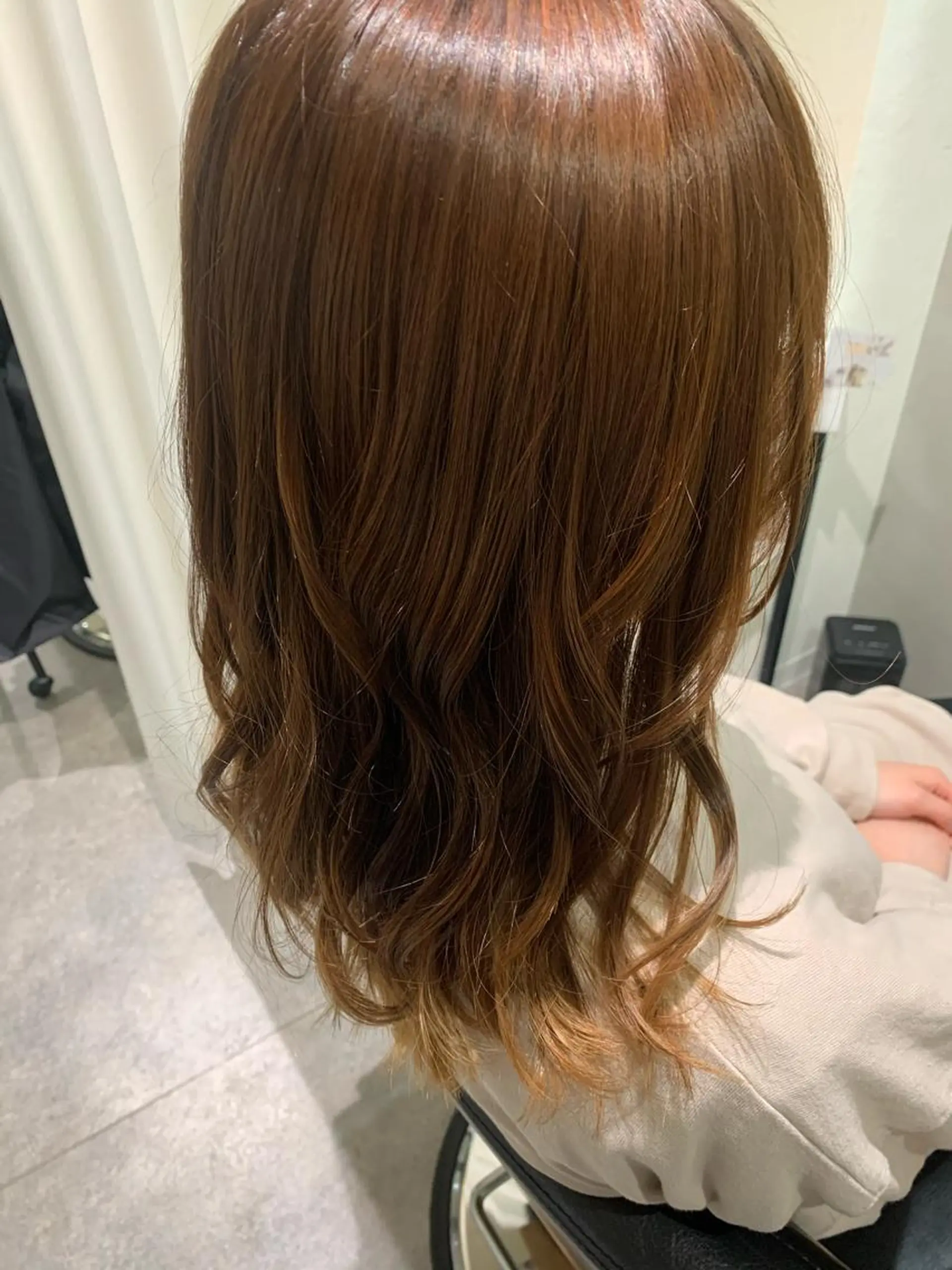 ミディアム FERIAあべの 🎀中野まや🎀のヘアスタイル