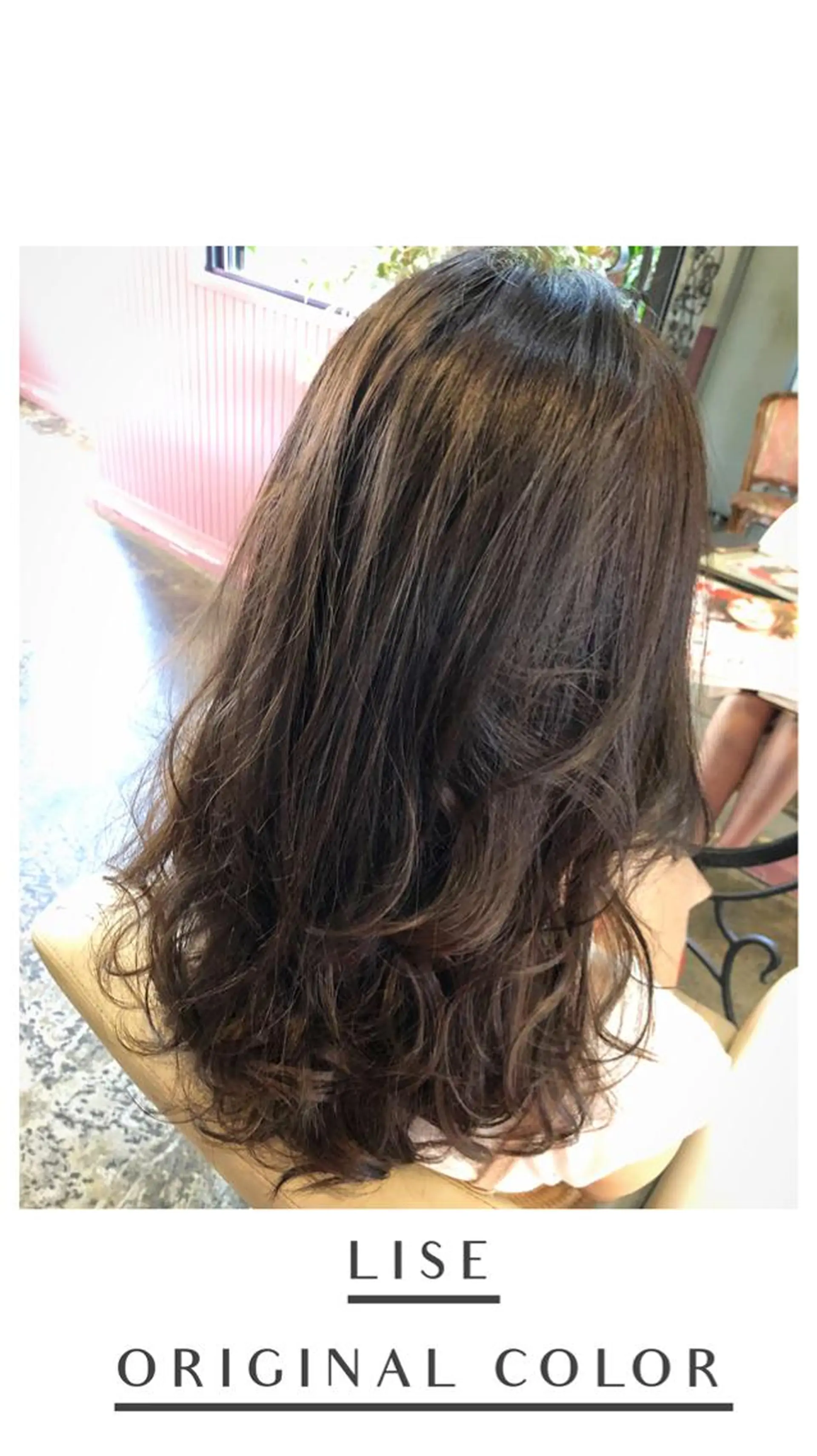 セミロング カラー パーマ ヘアアレンジ ハイライトカラー イルミナカラー インナーカラー 外国人風カラー ハイライト ヘアカラー トリートメント ヘアセット 表参道Lise おおいしおりのヘアスタイル