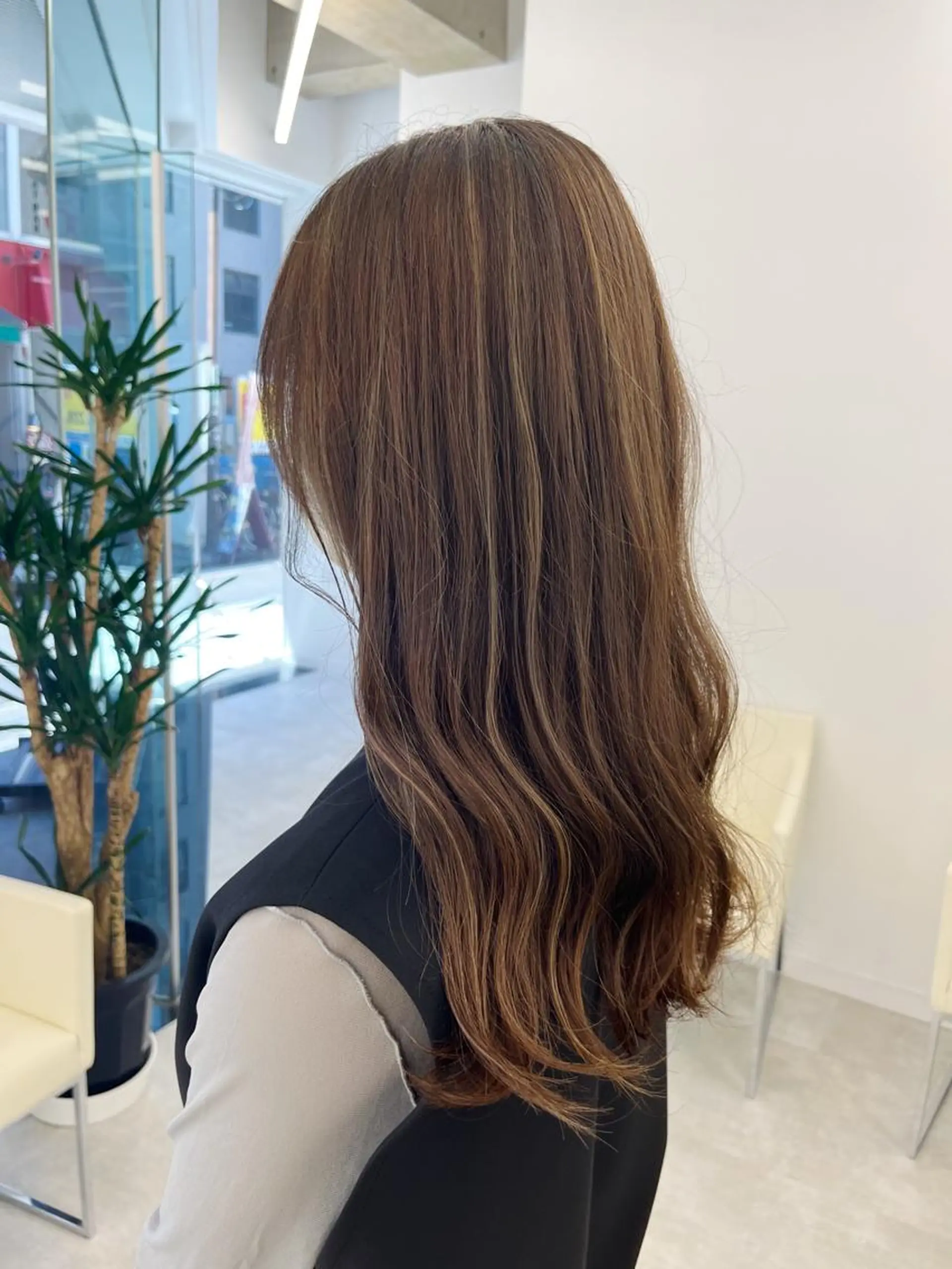 ロング カラー レイヤーカット×艶髪 /Ayanaのヘアスタイル
