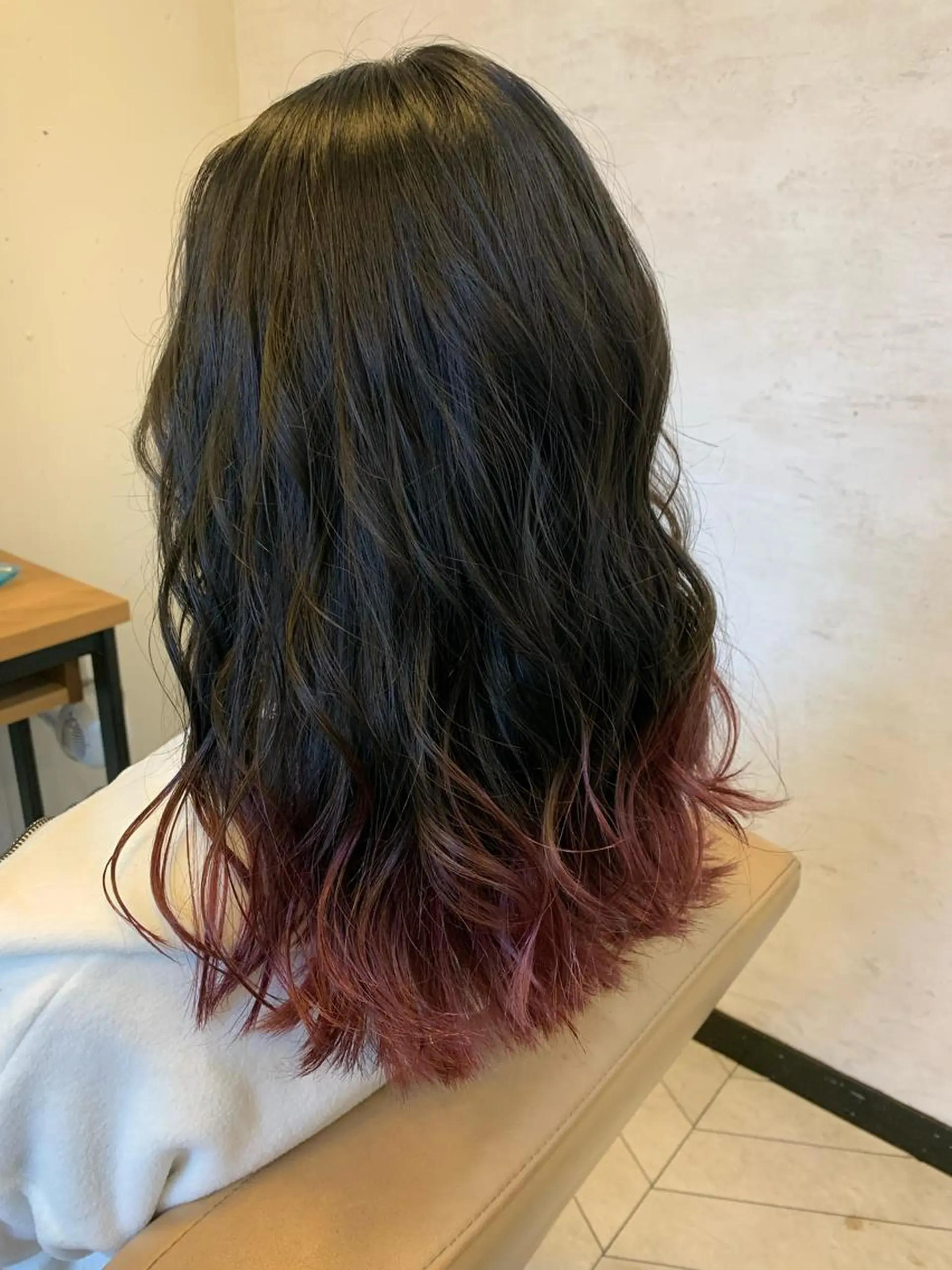 セミロング カラー est hair Ameri 松戸西口店所属・est  店長 ✂︎高橋✂︎のヘアスタイル