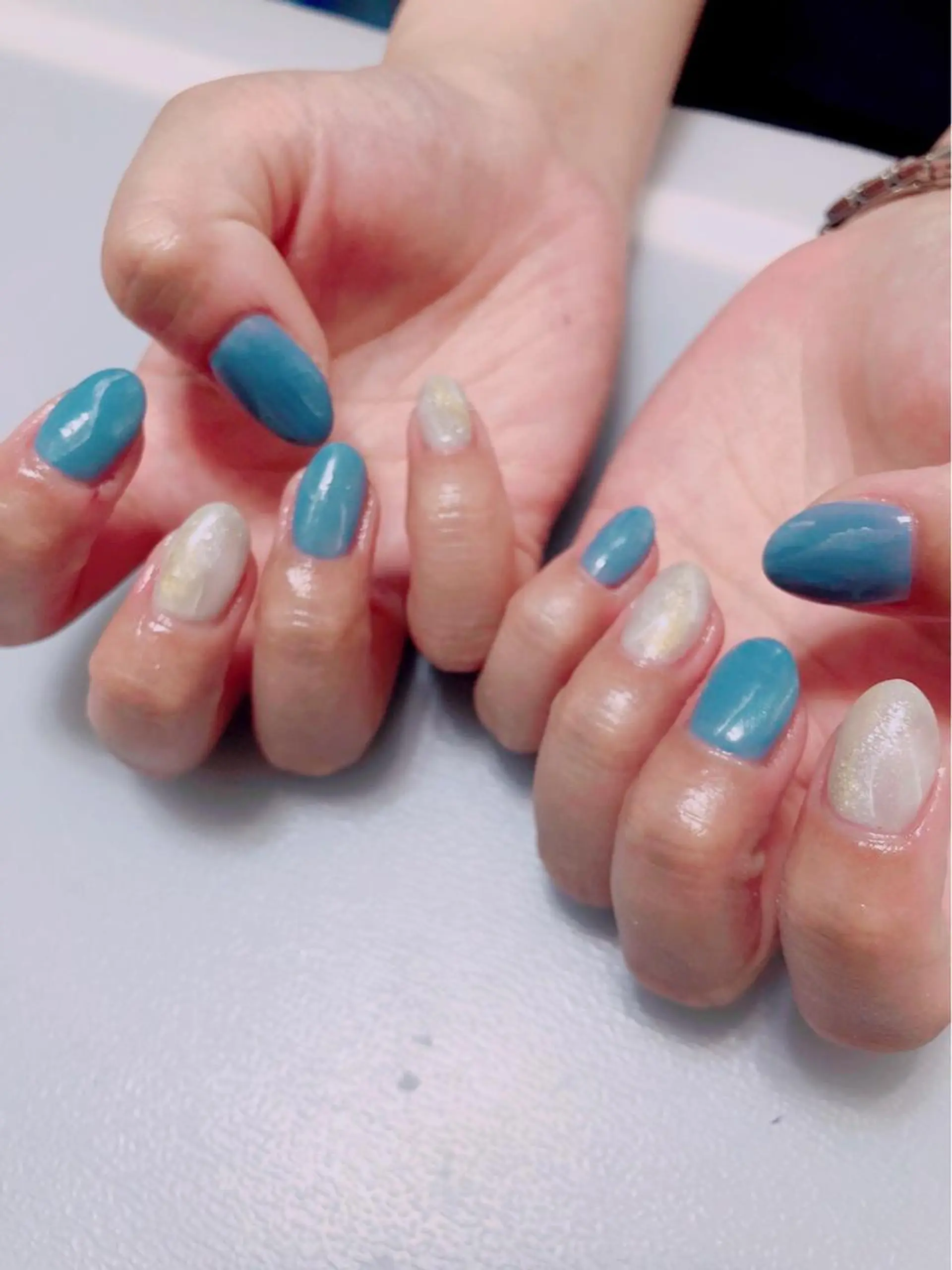 ネイル アートネイル ニュアンスネイル ハンドネイル ere beauty yukiのネイルデザイン