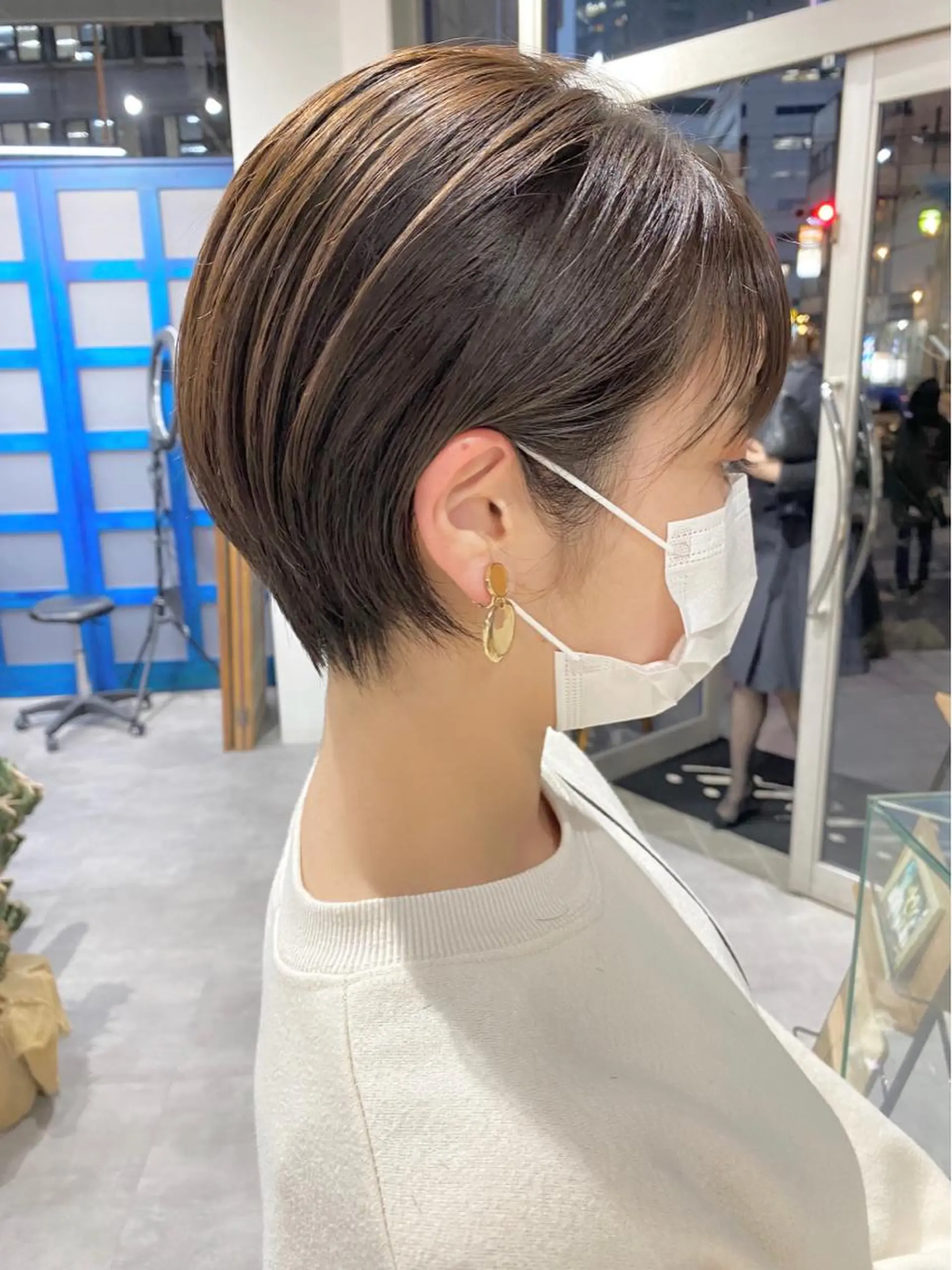 ショート カラー パーマ giinii所属・横浜似合わせカット No.1☆渋谷良太のヘアスタイル