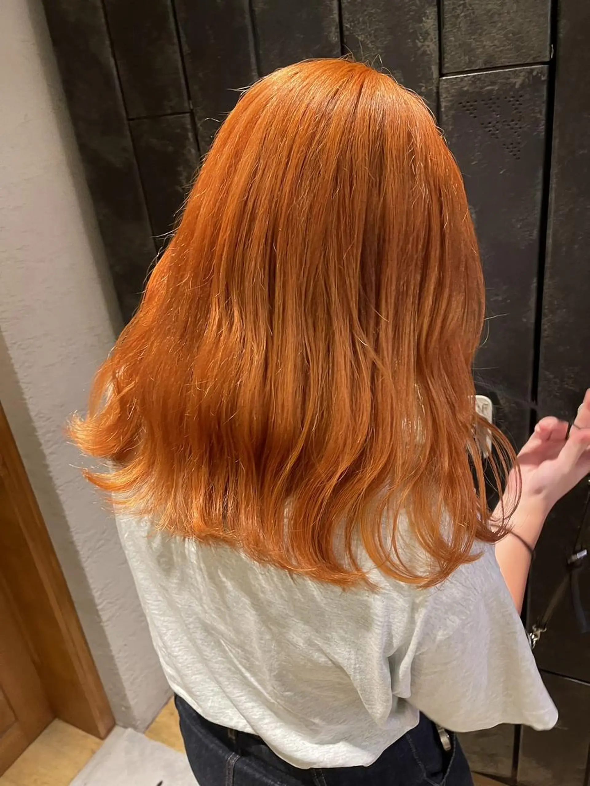 ミディアム カラー アティリー 西梅田のヘアスタイル