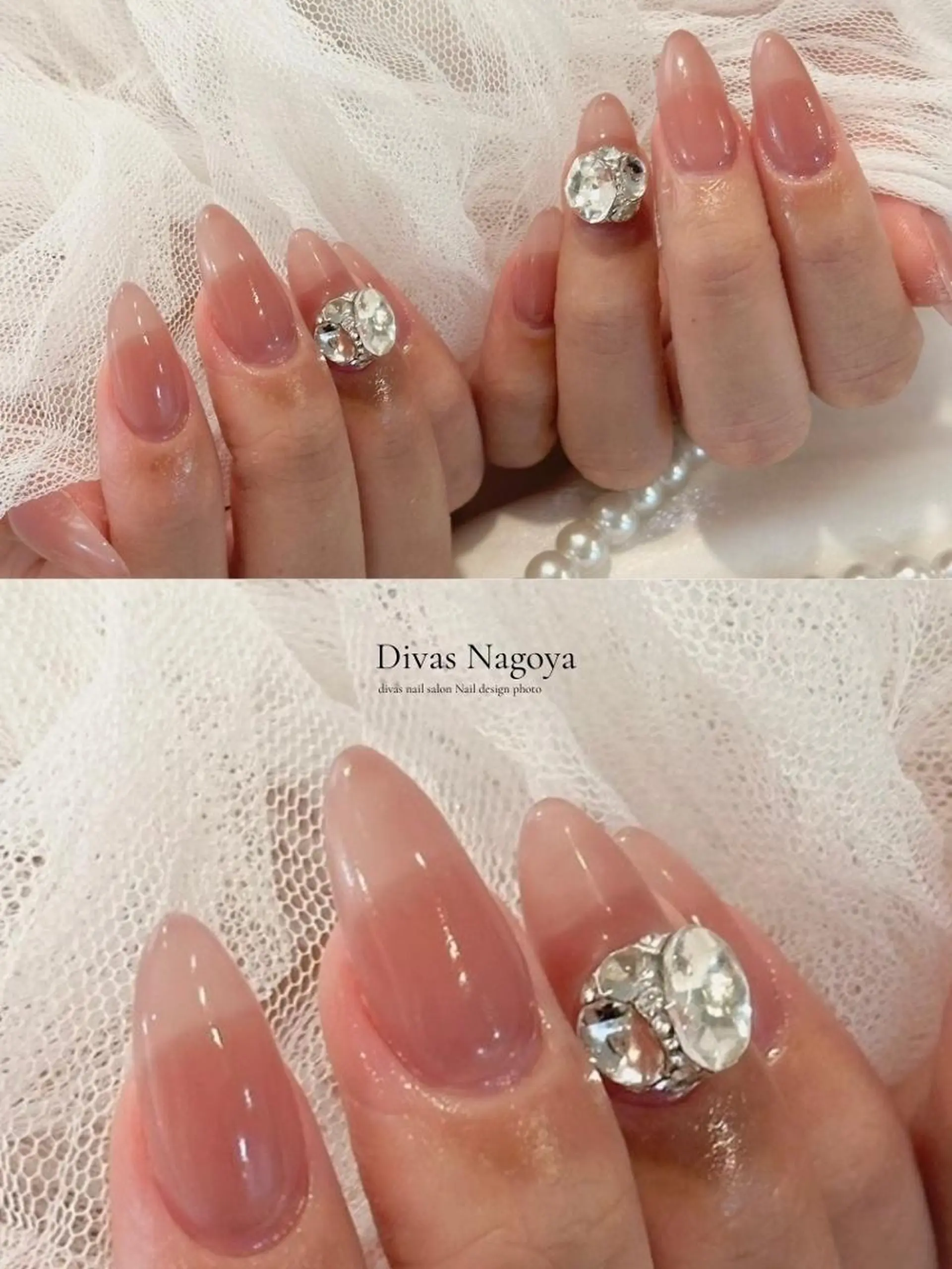 ネイル 長さ出し ジェルネイル 韓国ネイル マグネットネイル 持ち込み 🎀Sakae D.d nail🎀のネイルデザイン