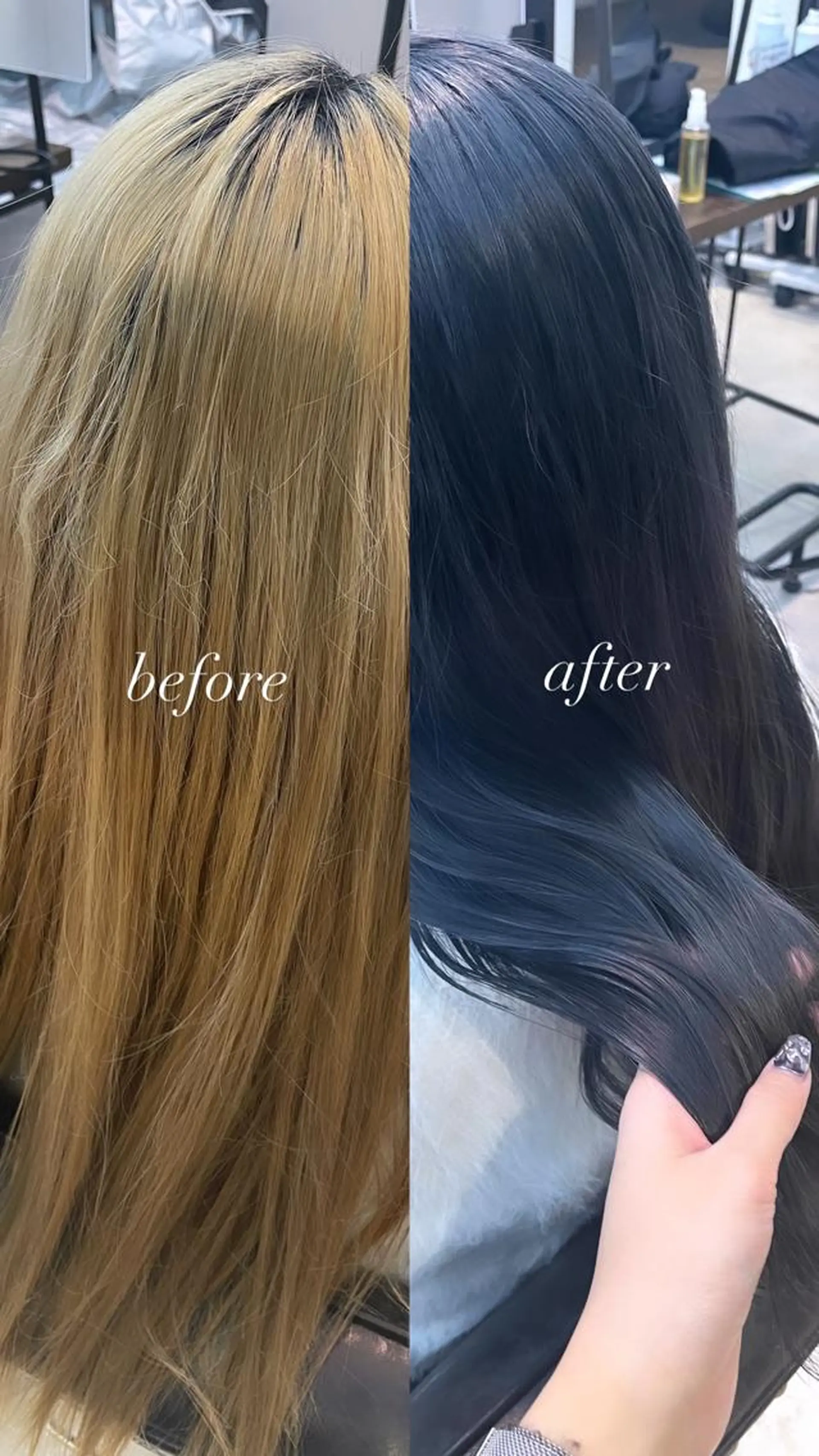 ロング カラー HAIR&NAIL KANAのネイルデザイン