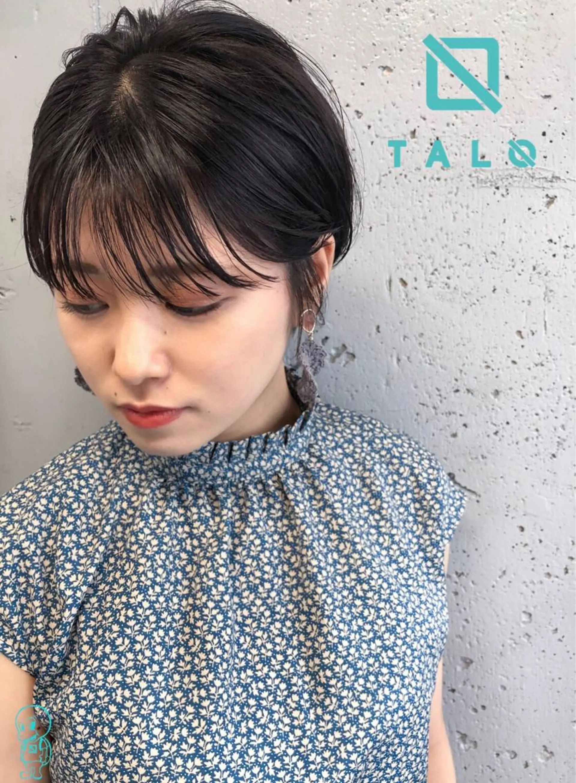 ショート カット ヘアカラー トリートメント nessヤマサキ リュウタのヘアスタイル