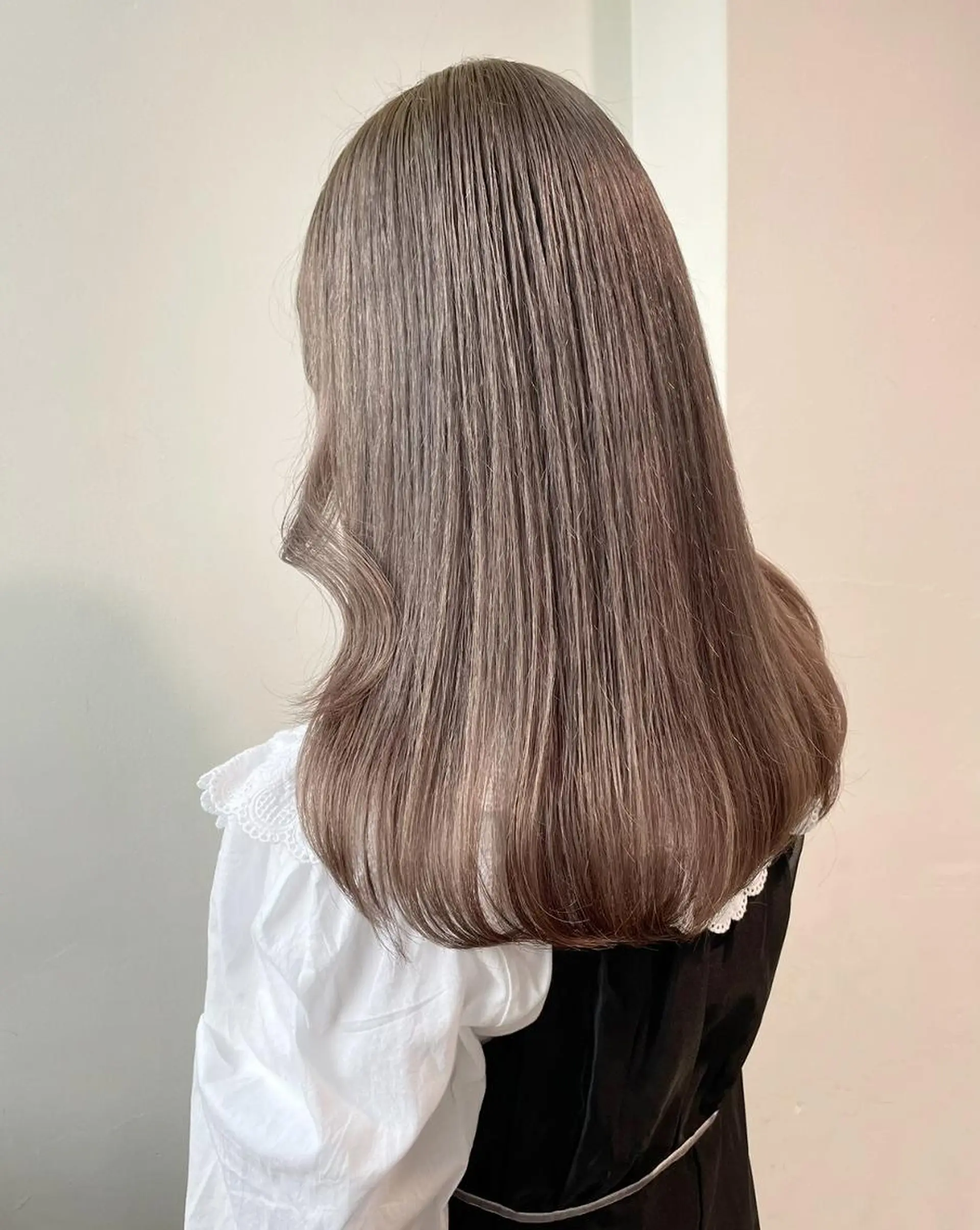 ロング カラー beige🤎ダブル カラー/レイヤー🧸のヘアスタイル