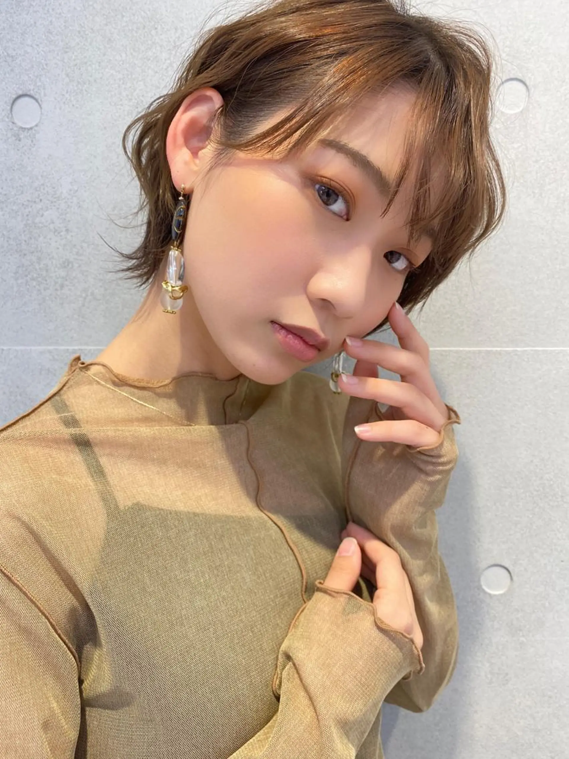 ショート カラー 透明感カラーブリーチ 🌼シゲモトアヤ🌼のヘアスタイル