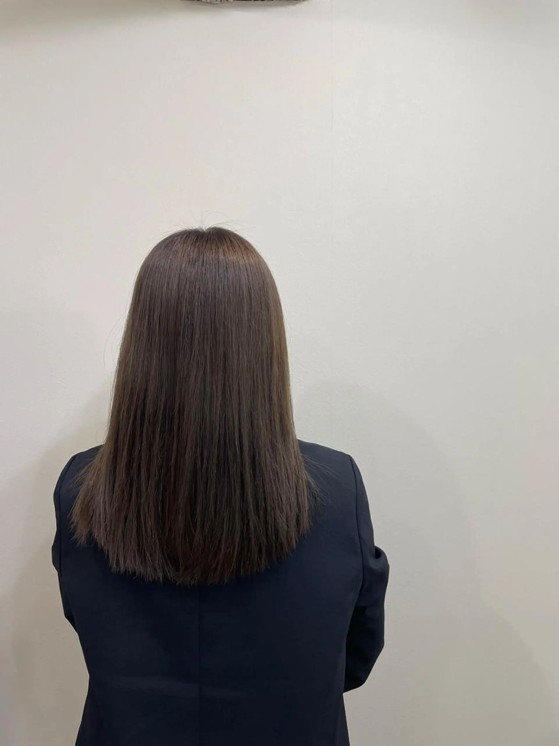 セミロング カラー 関野 大悟のヘアスタイル