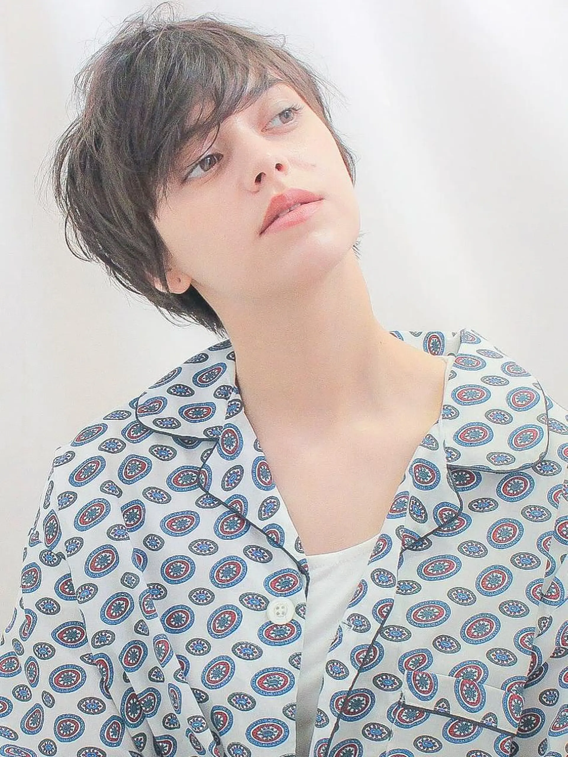 ショート パーマ gite カワムラナオキのヘアスタイル