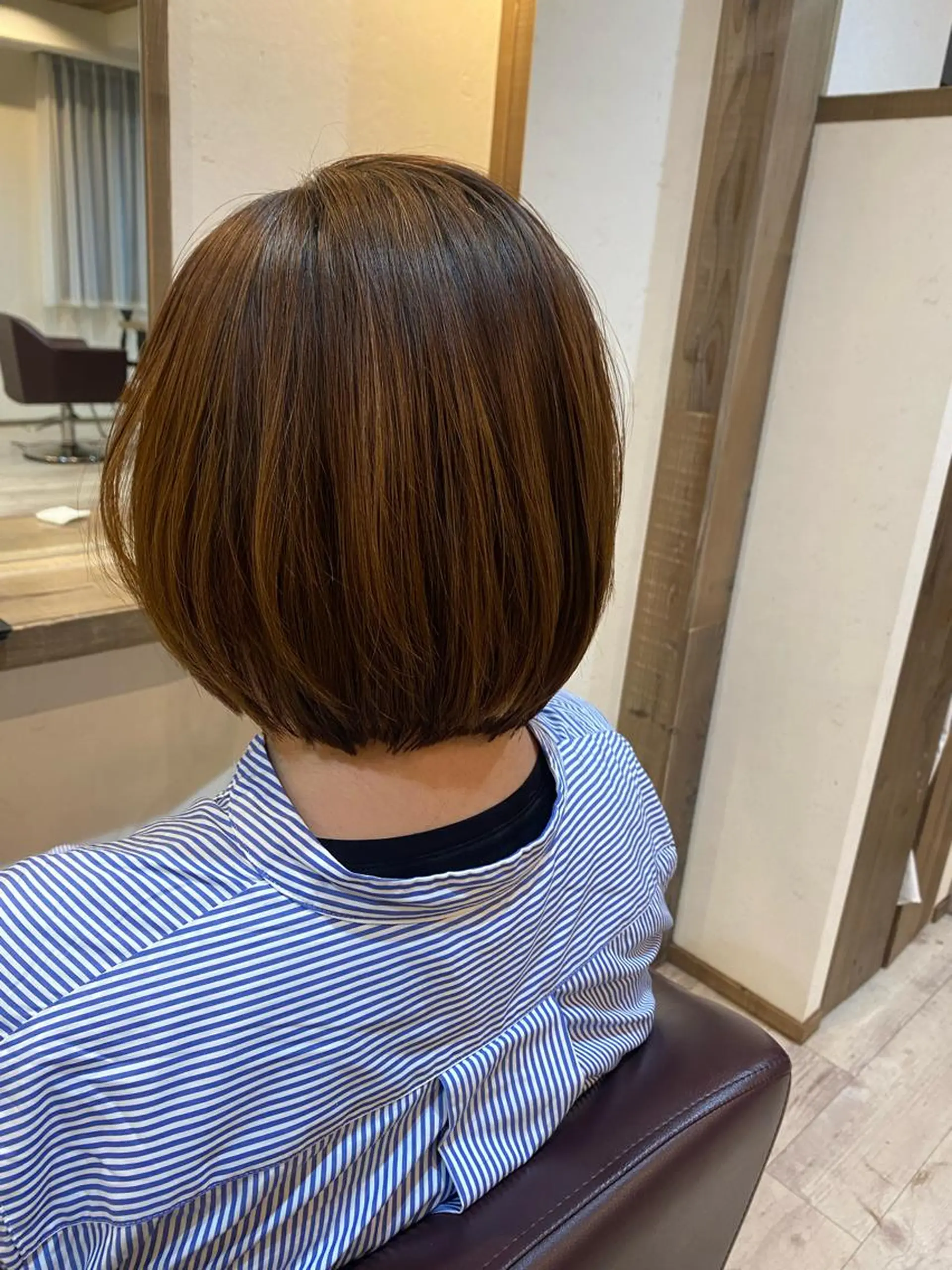 ショート ボブ レイヤーカット 🍑 モモカ🍑のヘアスタイル