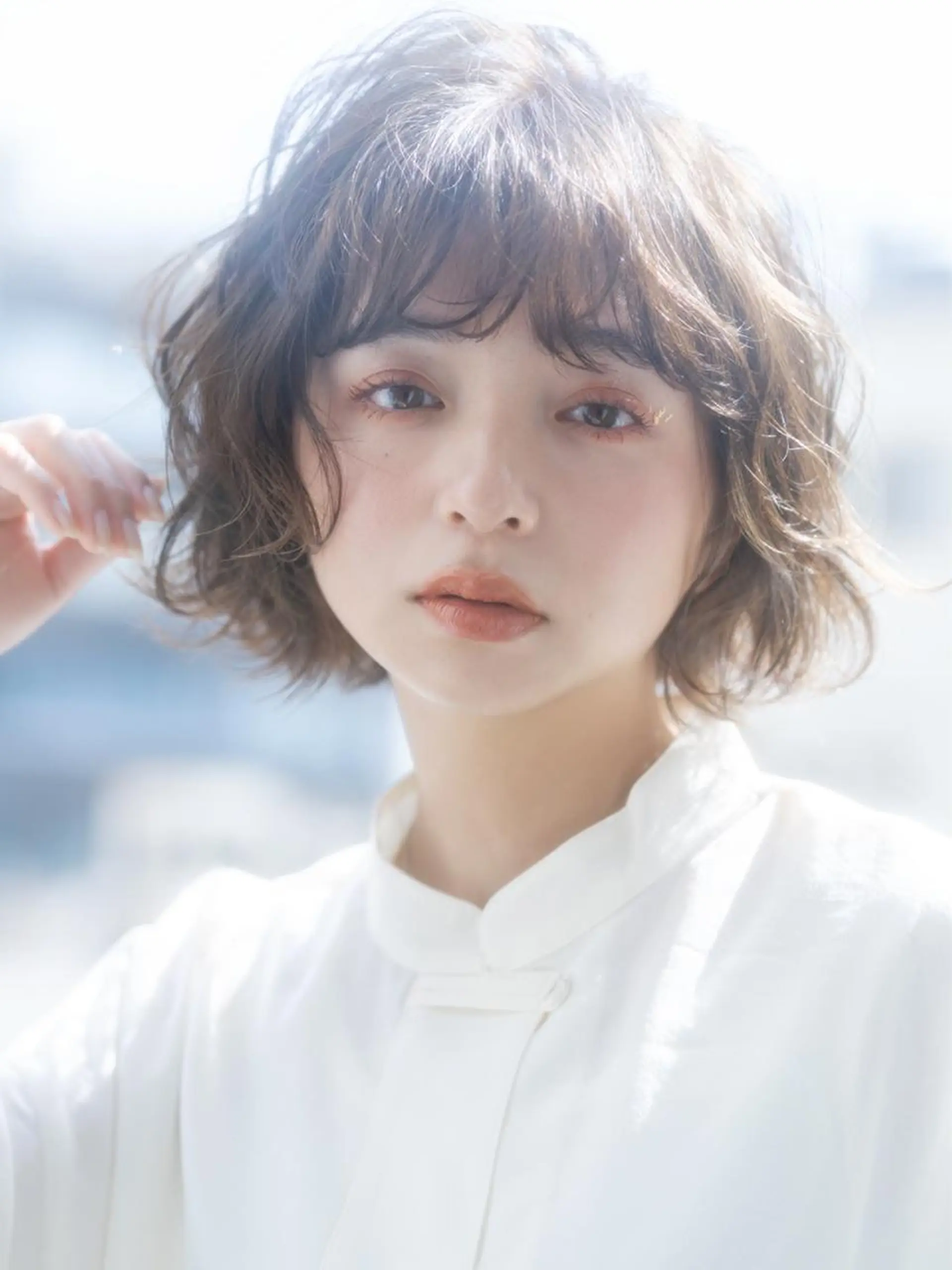 ミディアム 🎀ハイトーン/レイ ヤー/Reina🎀のヘアスタイル