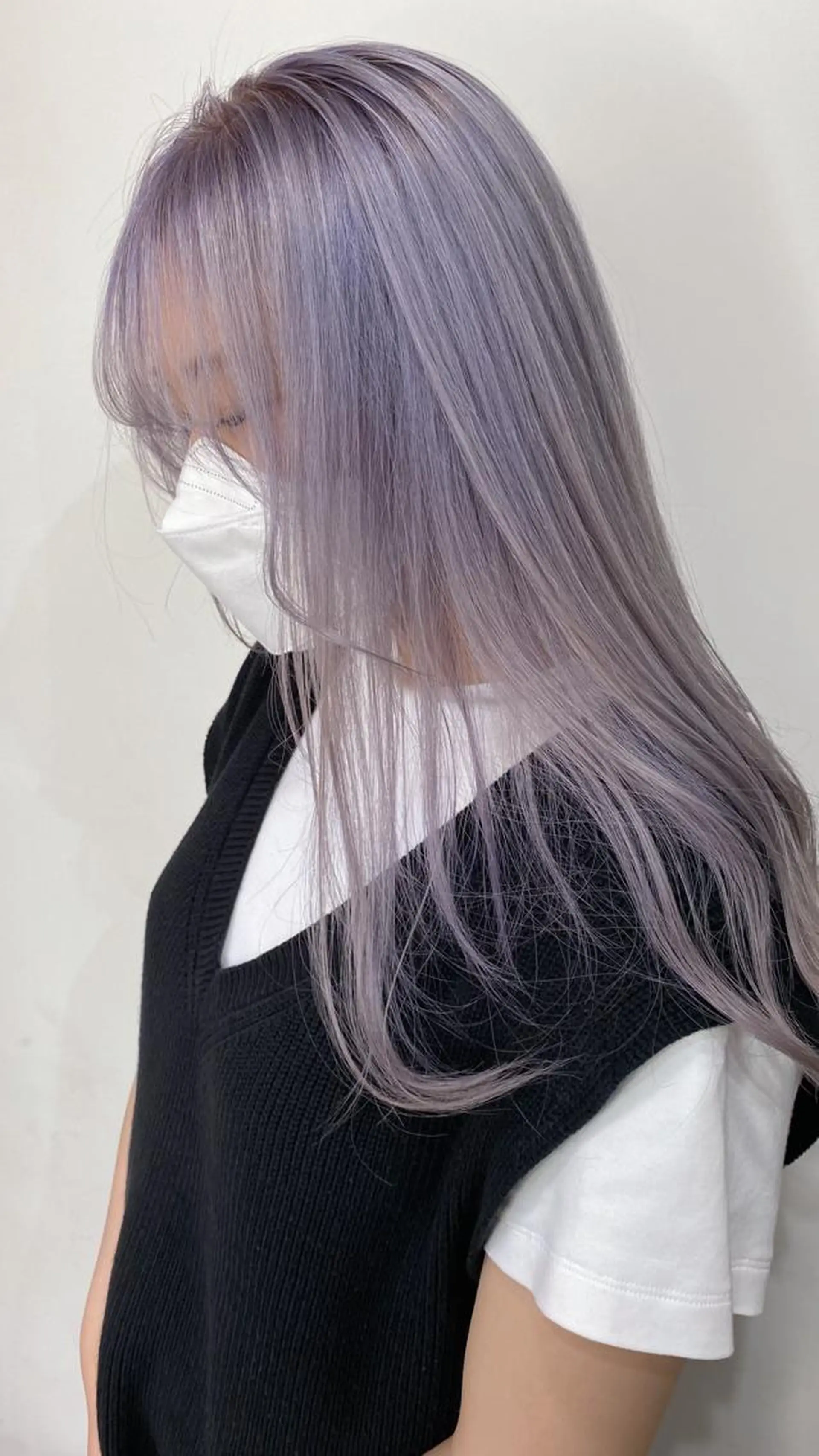 ロング カラー ブリーチ カット ヘアカラー トリートメント ハイトーンカラー 🩷NANAのヘアスタイル