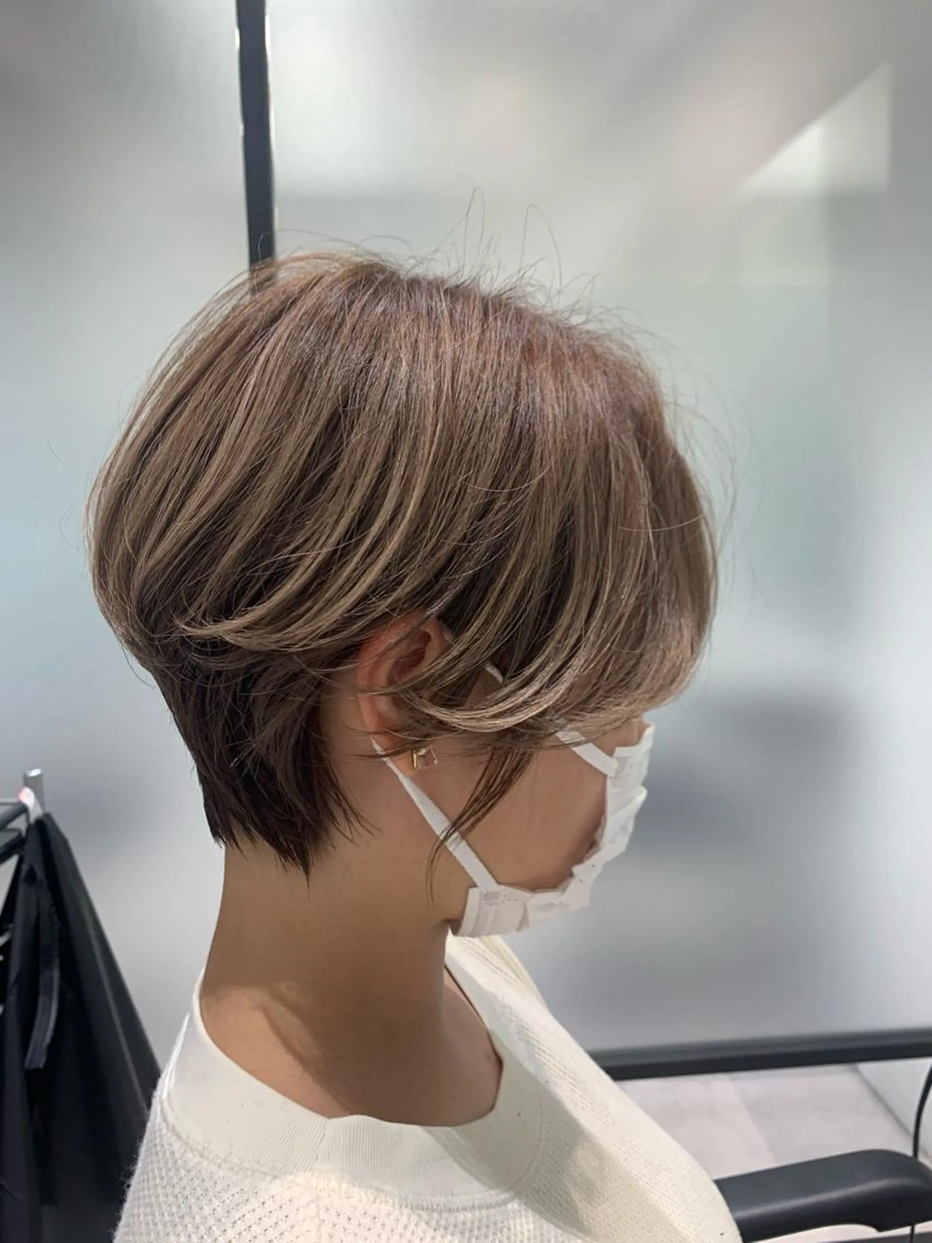 ショート カラー メンズ ハンサムショート ショートヘア GO TODAY シェアサロン 名古屋パルコ所属・仲地 大地のヘアスタイル