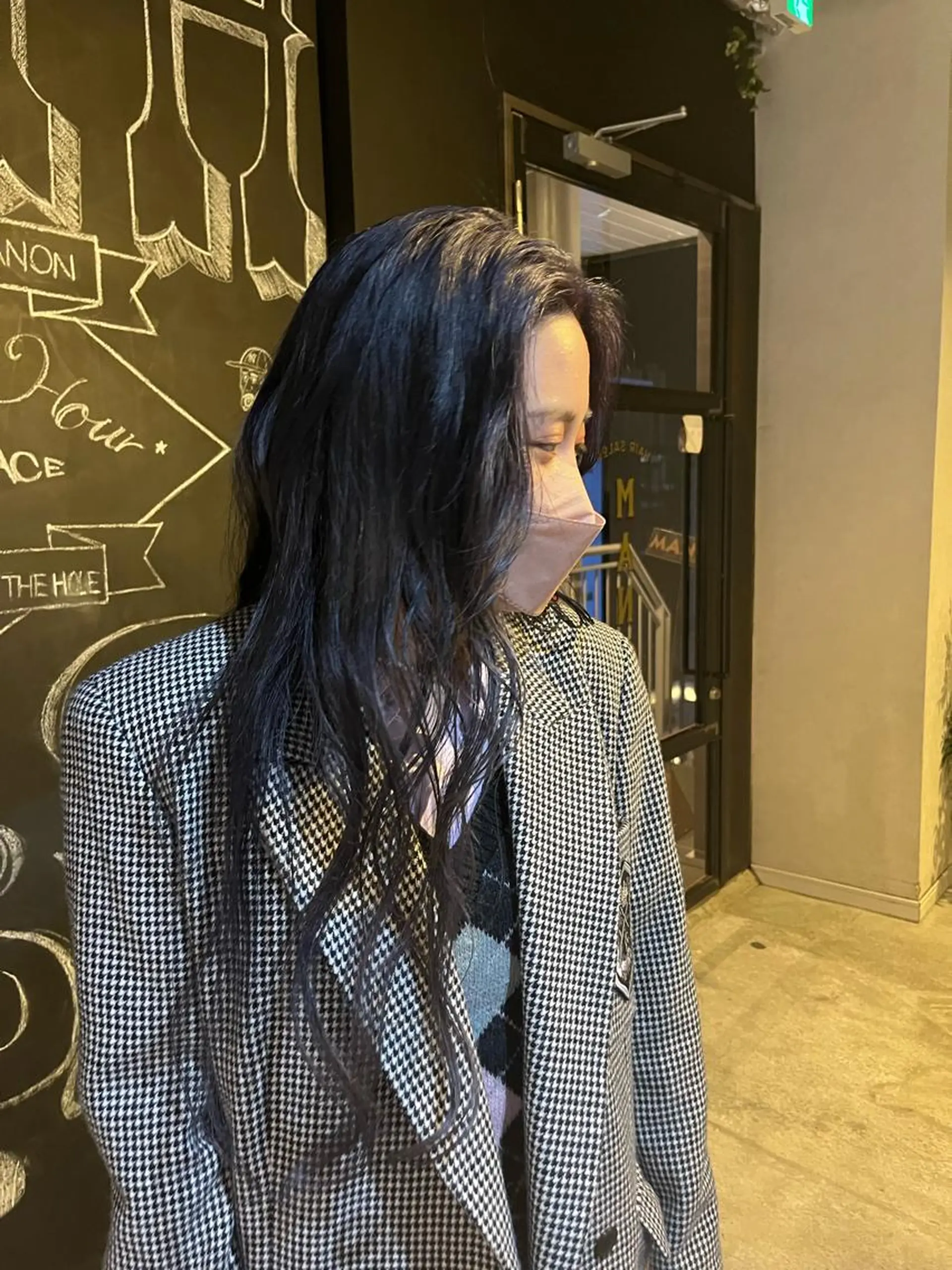 ロング ヘアカラー トリートメント times salon 栄所属・韓国ヘアスタイリスト Harukaのヘアスタイル