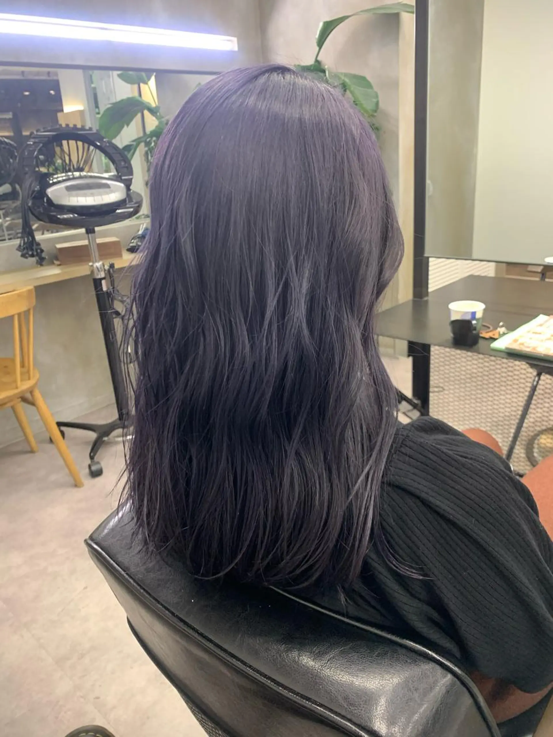 ミディアム カラー 透明感カラー イルミナカラー ラベンダーカラー カット ヘアカラー Arumeria ❄️富澤翼❄️のヘアスタイル