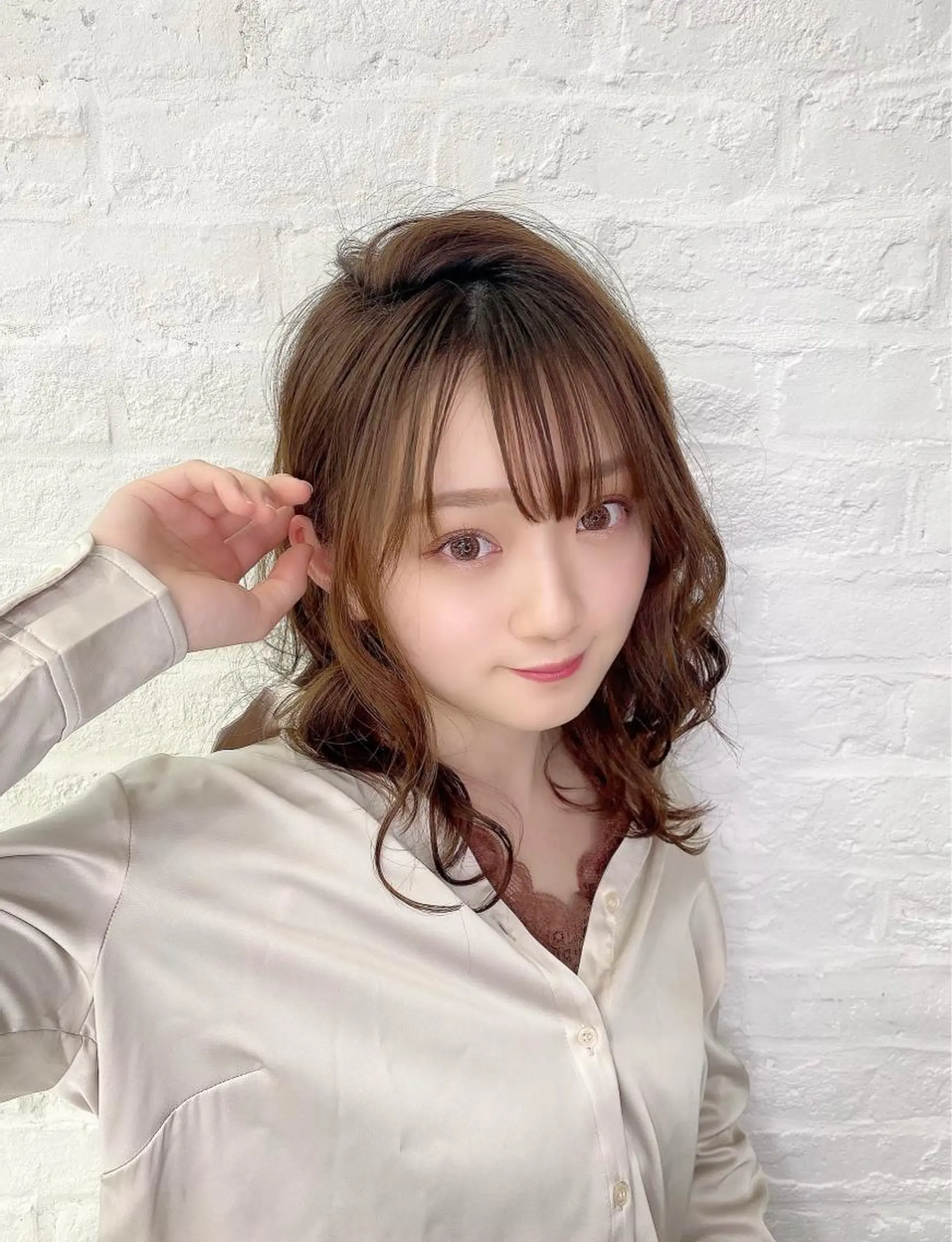 ミディアム カラー 統括マネージャー/ 髪のドクター/前原悟のヘアスタイル