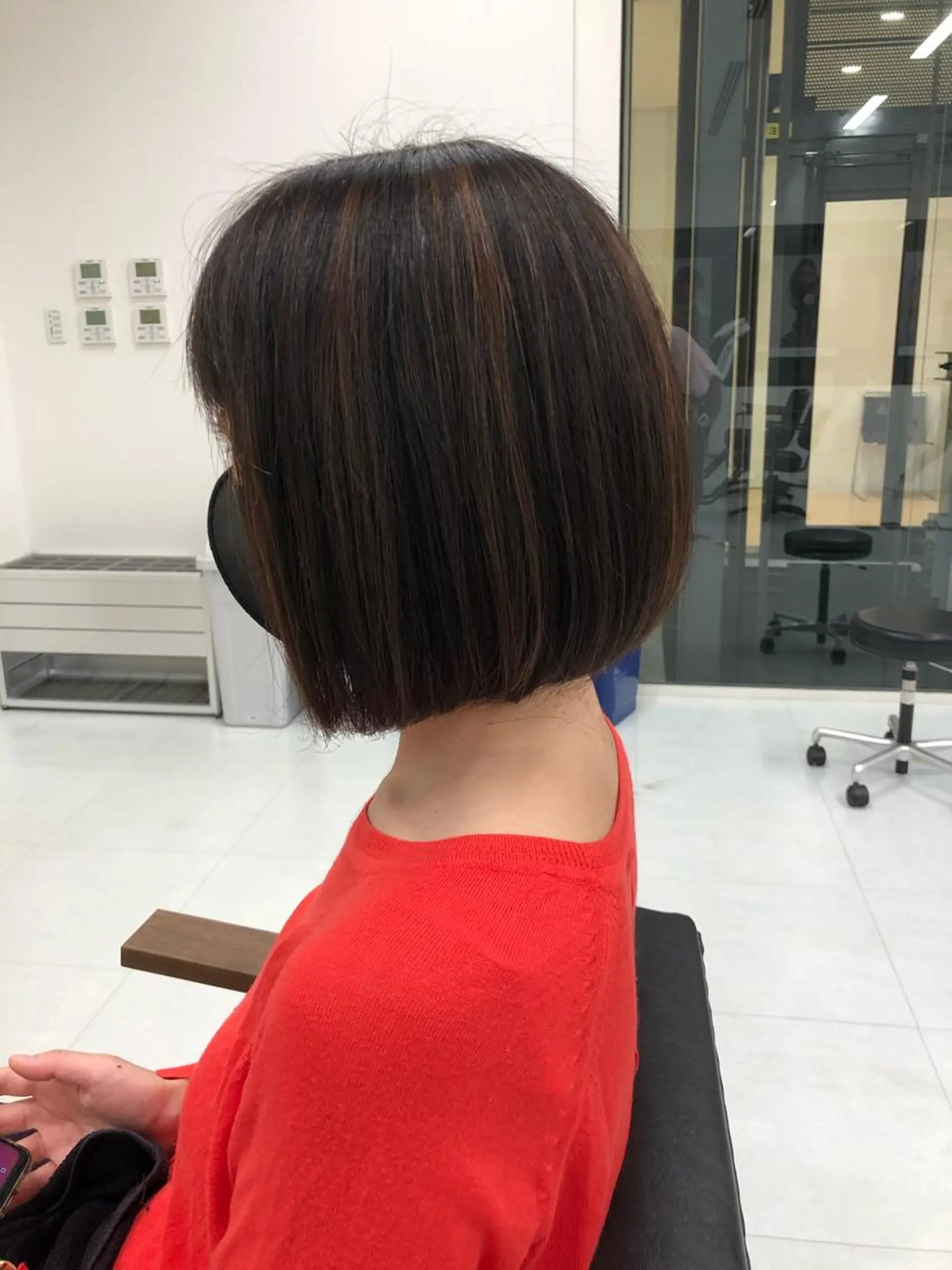 オーロ西大寺所属・松永 夏のヘアスタイル