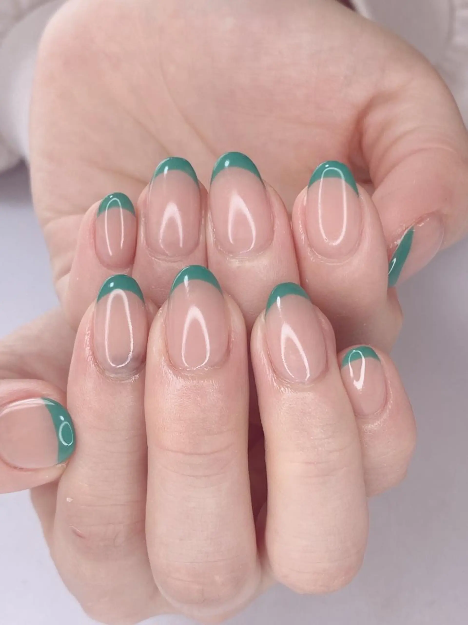 ネイル アートネイル オーロラネイル チークネイル 桜ネイル クリアネイル Nail Salon ertiのネイルデザイン