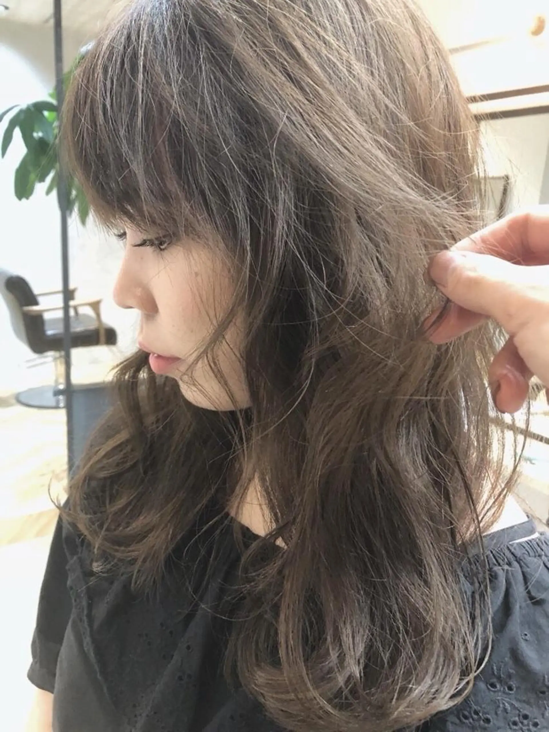 セミロング ボブ/レイヤー/ ショートsetoのヘアスタイル