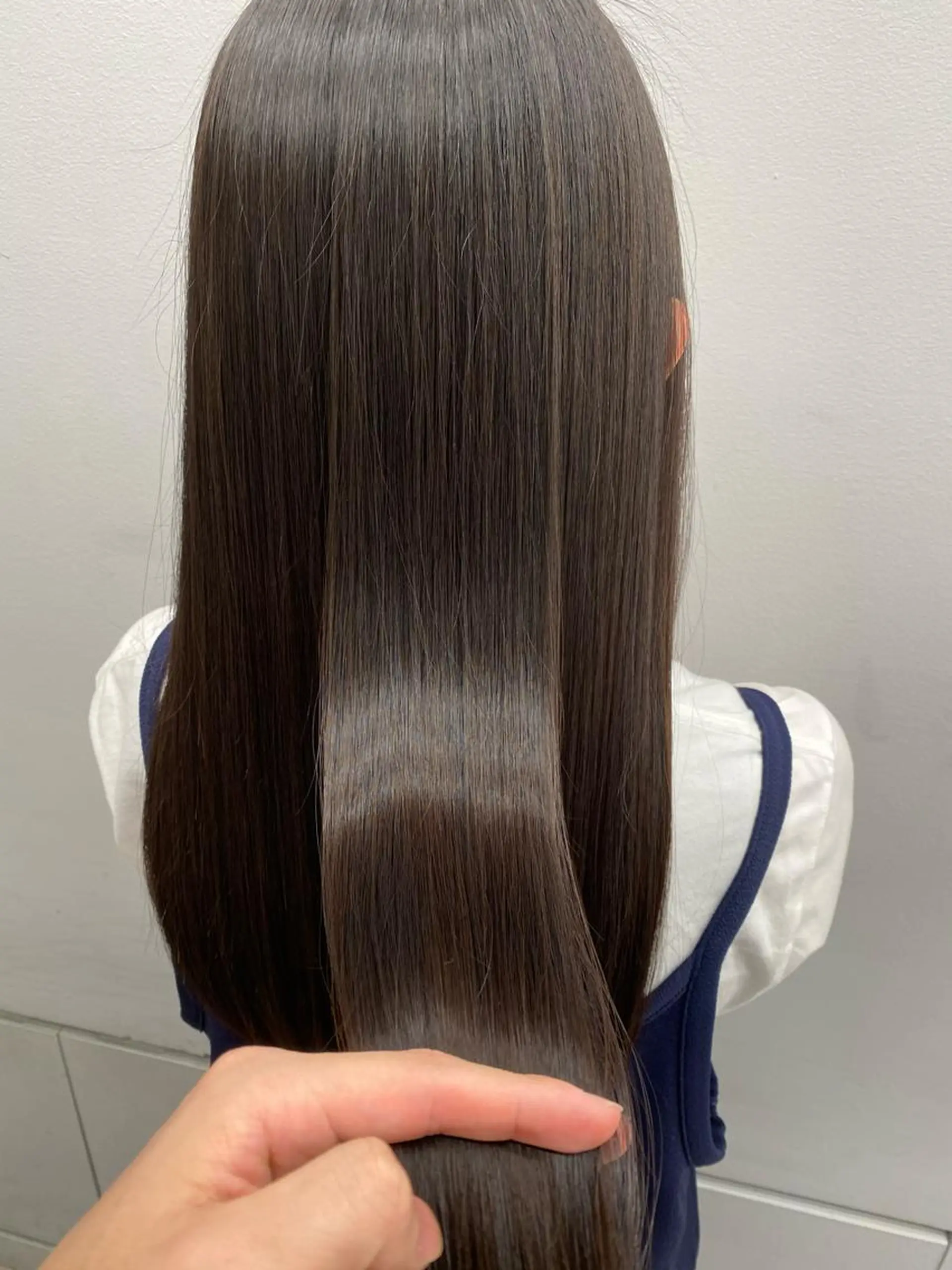 セミロング カラー パーマ ヘアアレンジ メンズ キッズ ネイル マツエク・マツパ 京都レイヤーカット/ 縮毛矯正/羽柴りくのヘアスタイル