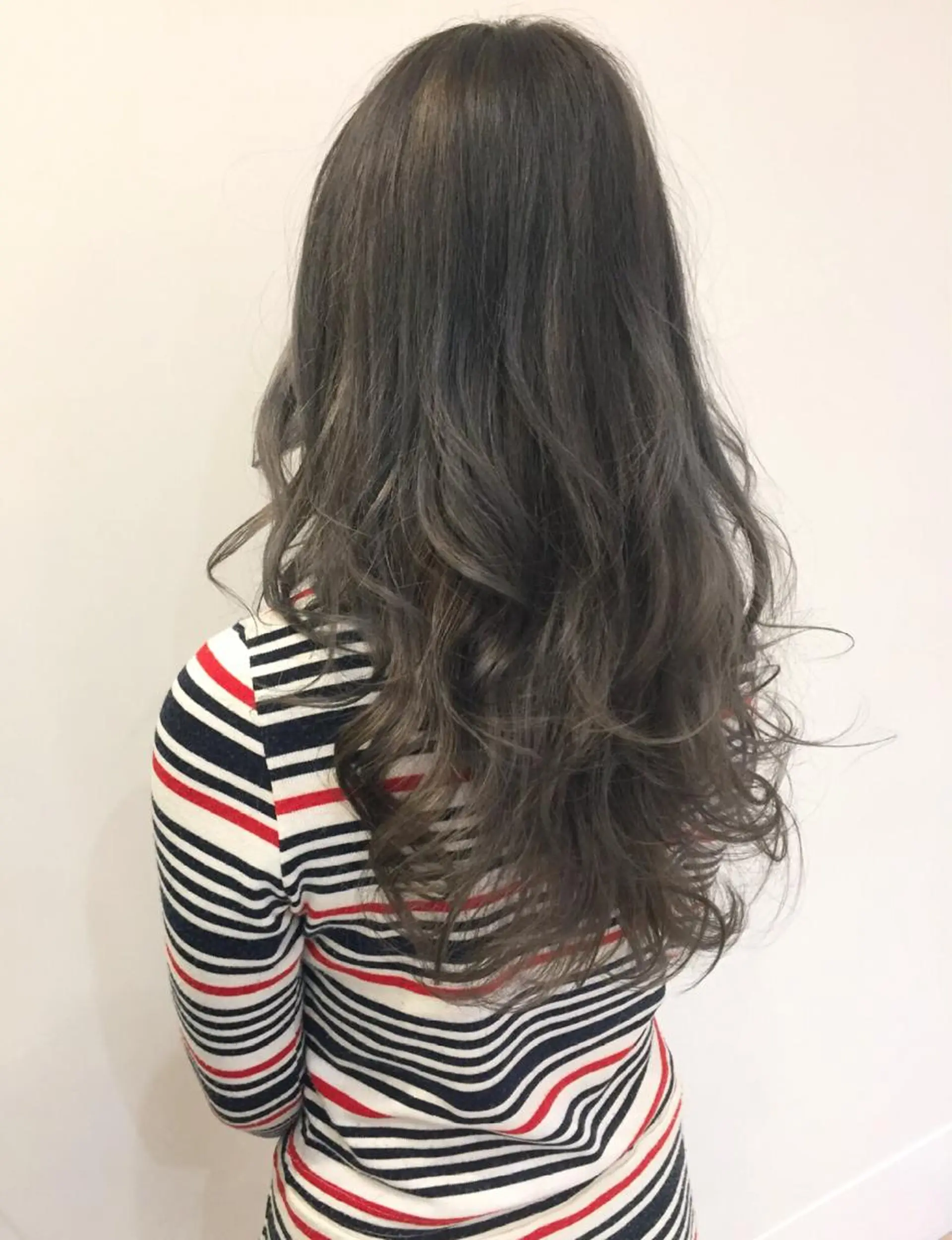 ロング カラー シールエクステ⭐️ オオミタクヤのヘアスタイル