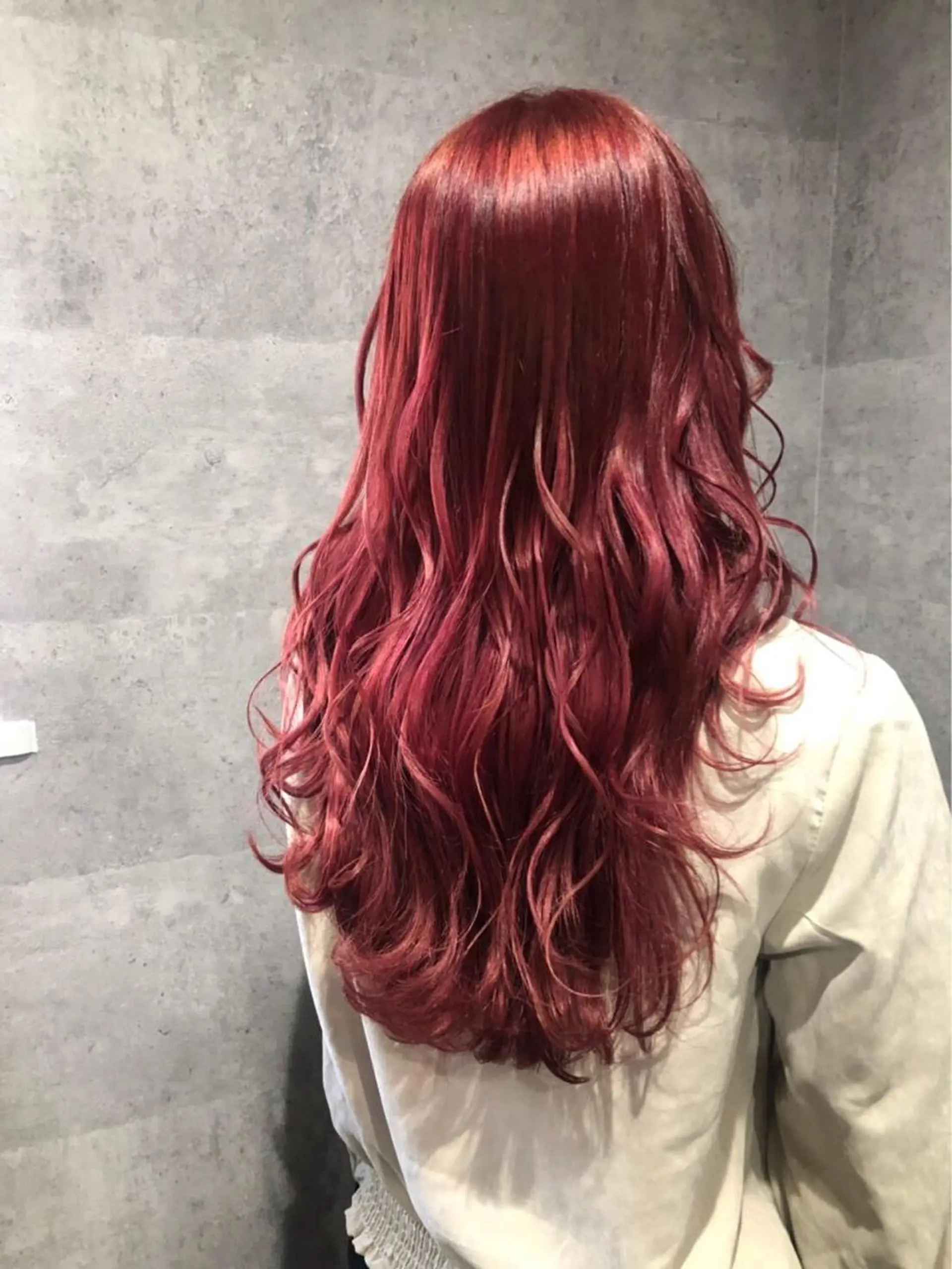 ロング カラー BiBi所属・齋藤 彬のヘアスタイル