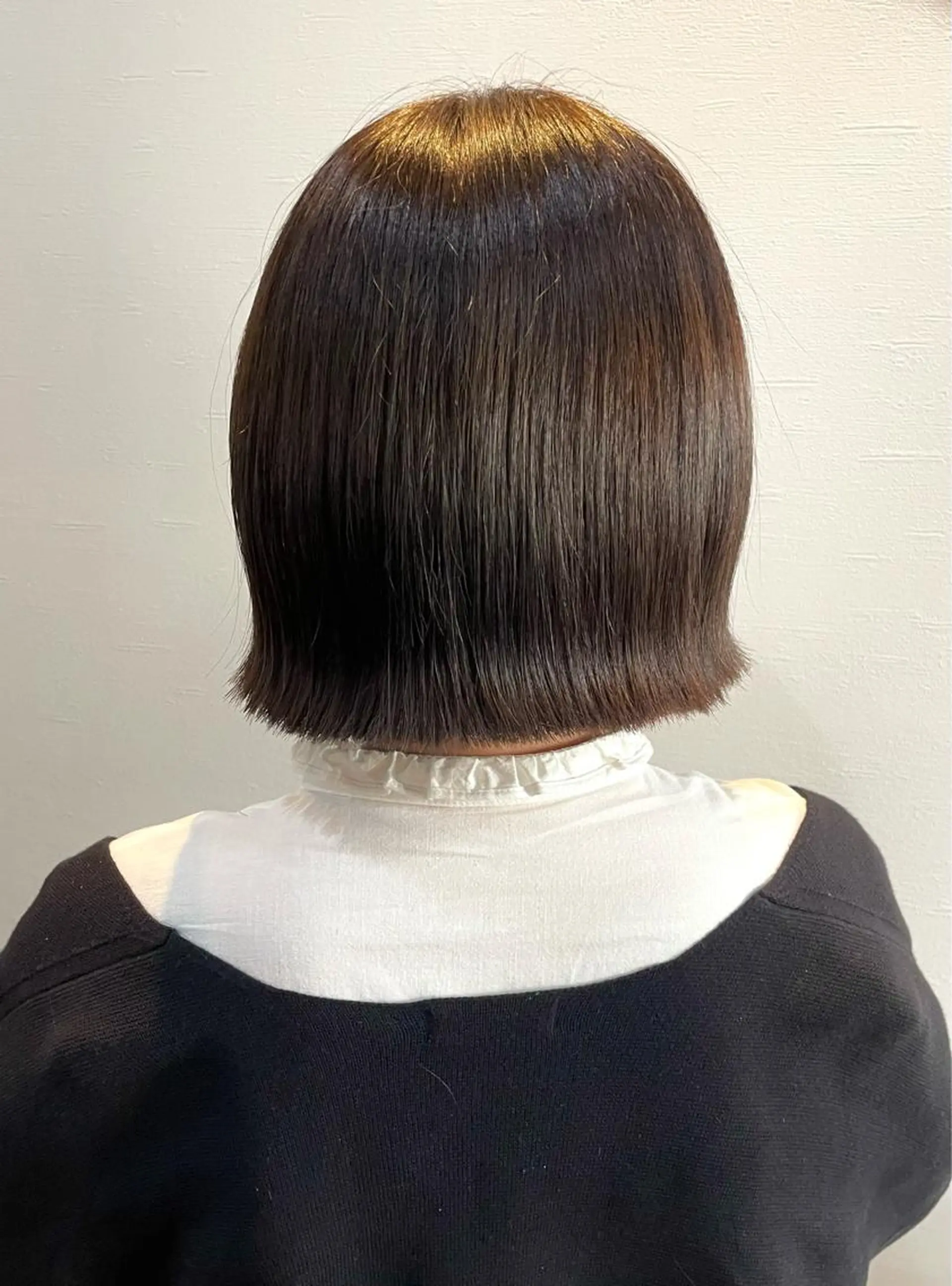 ミディアム カラー カット トリートメント 𝒌𝒚𝒐𝒌𝒂 🍀のヘアスタイル