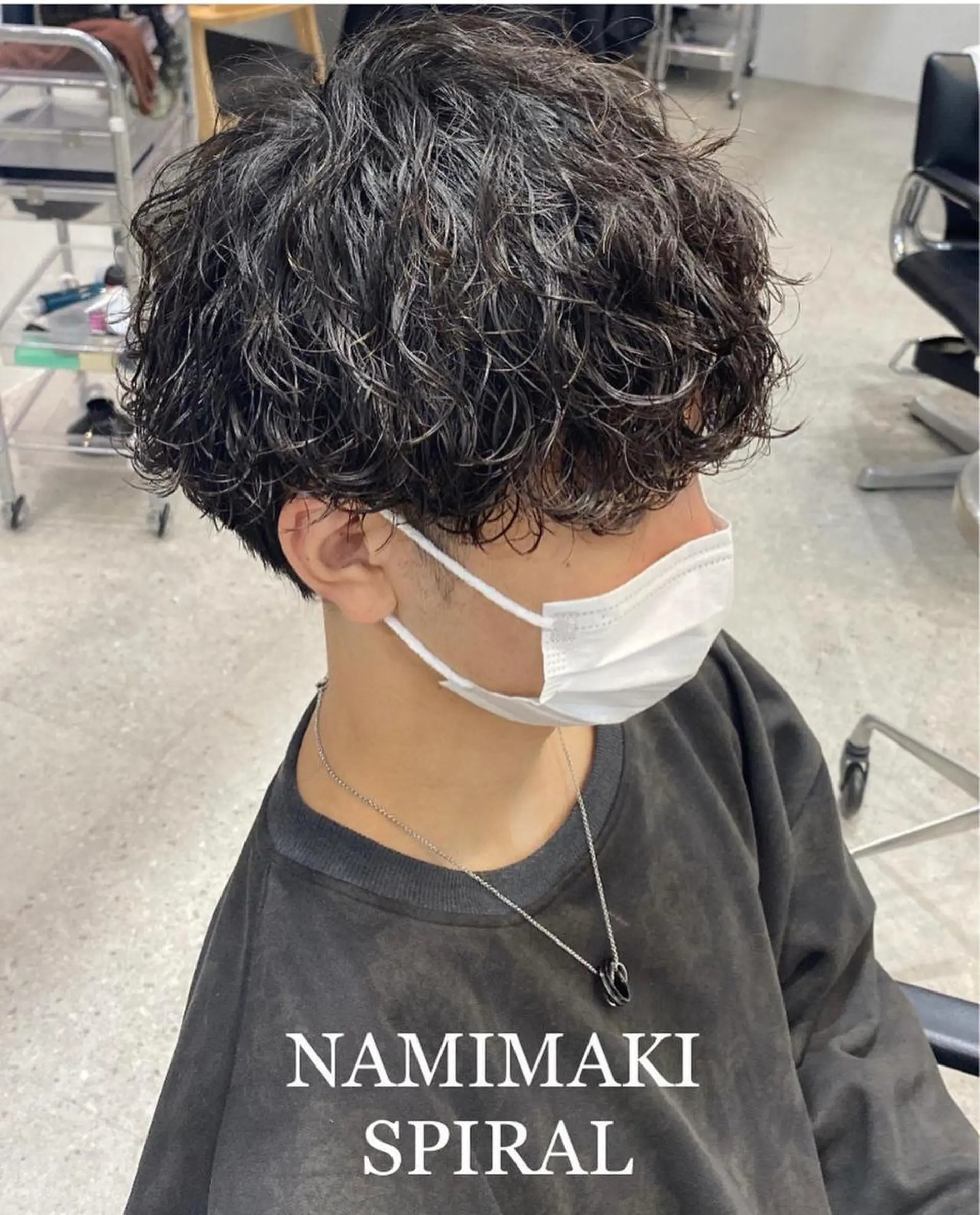 パーマ カット パーマ fifth 今西翔汰のヘアスタイル