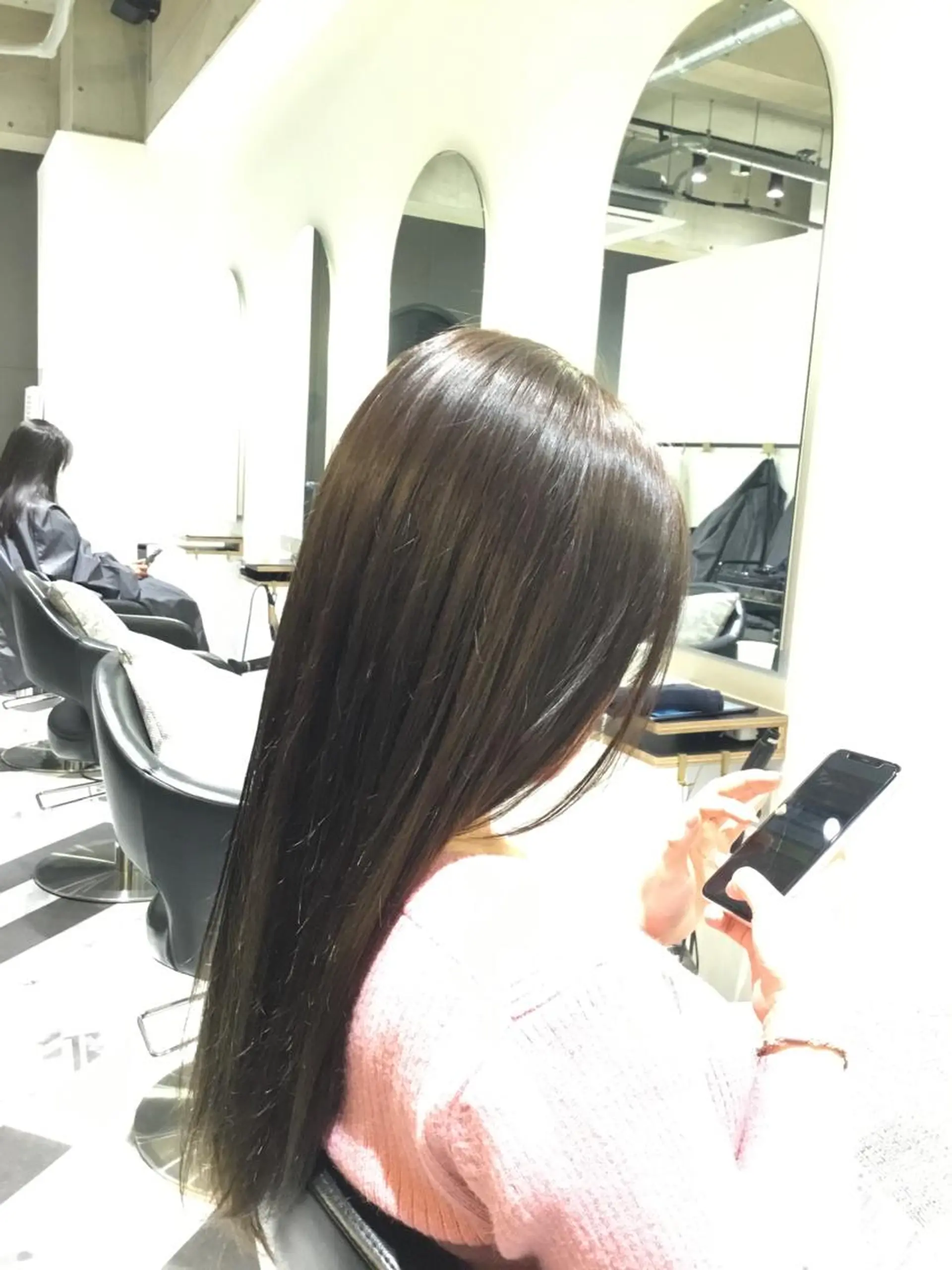 ロング ヘアカラー トリートメント ヘッドスパ ✨あなたのお悩み解消 美容師✨TOMOKAのヘアスタイル