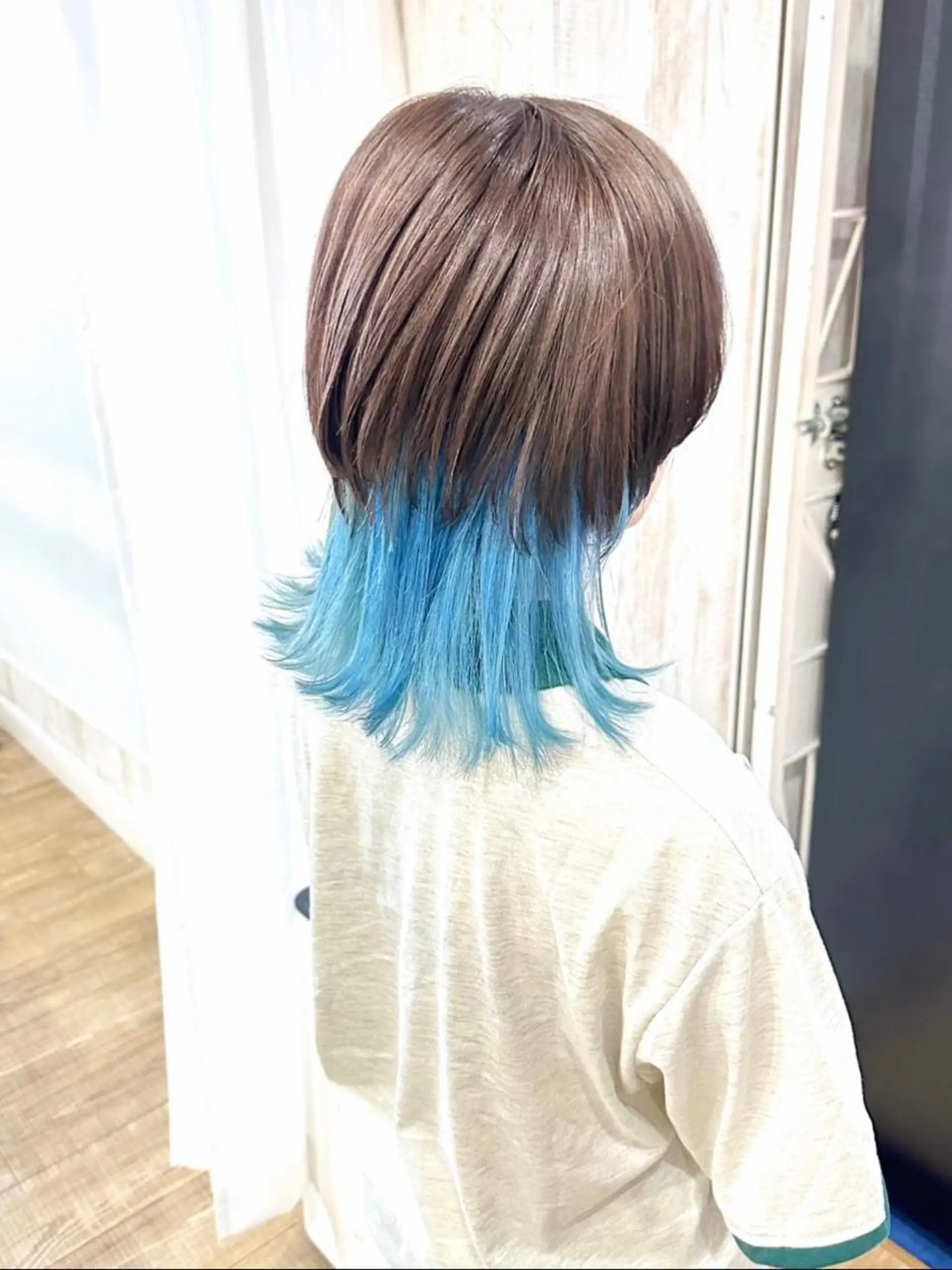 ショート カラー ウルフカット GATE.所属・GATE. staffのヘアスタイル