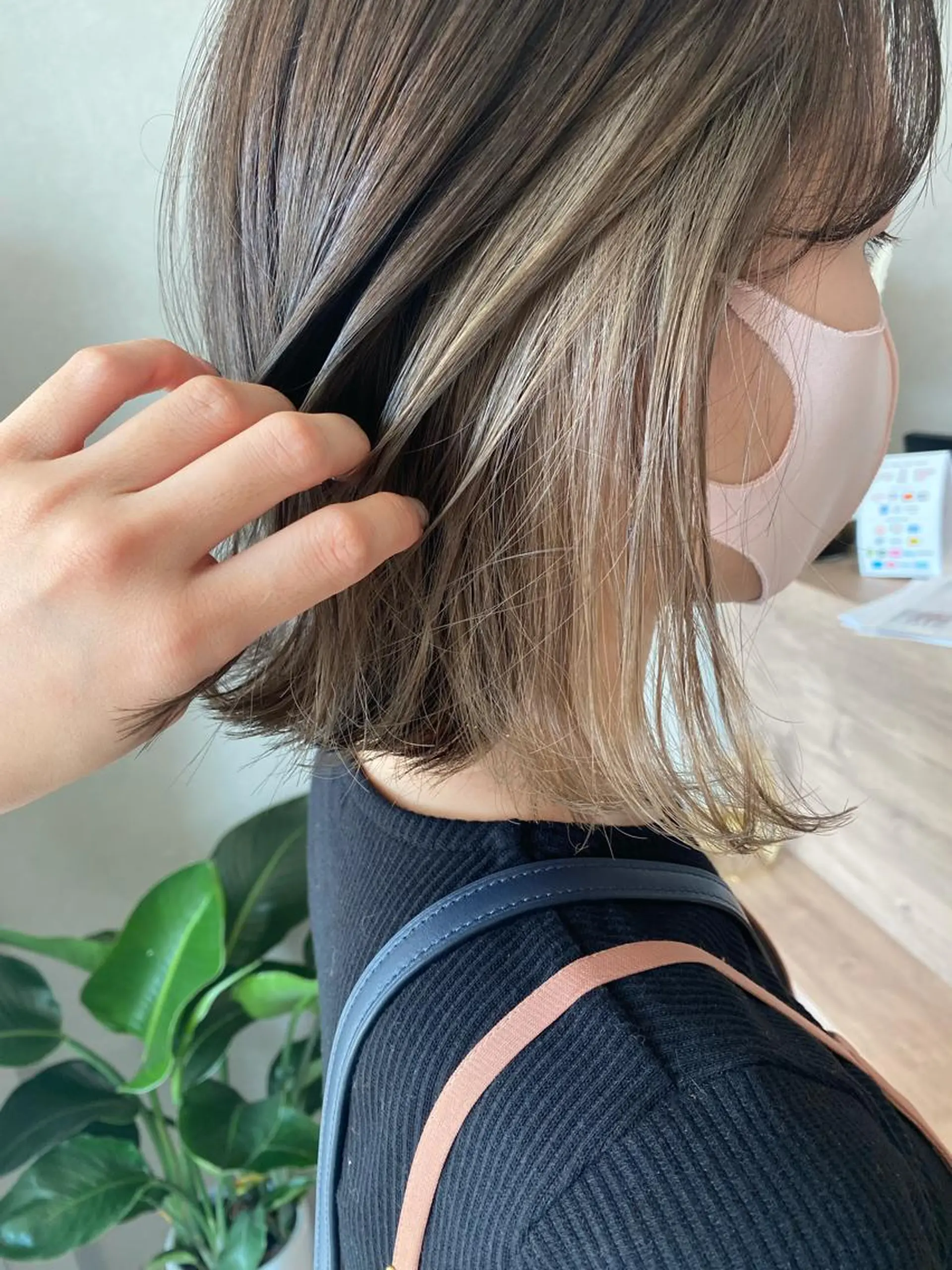 ショート ヘアカラー トリートメント cond.hair salon所属・topstylist ユヒャンのヘアスタイル