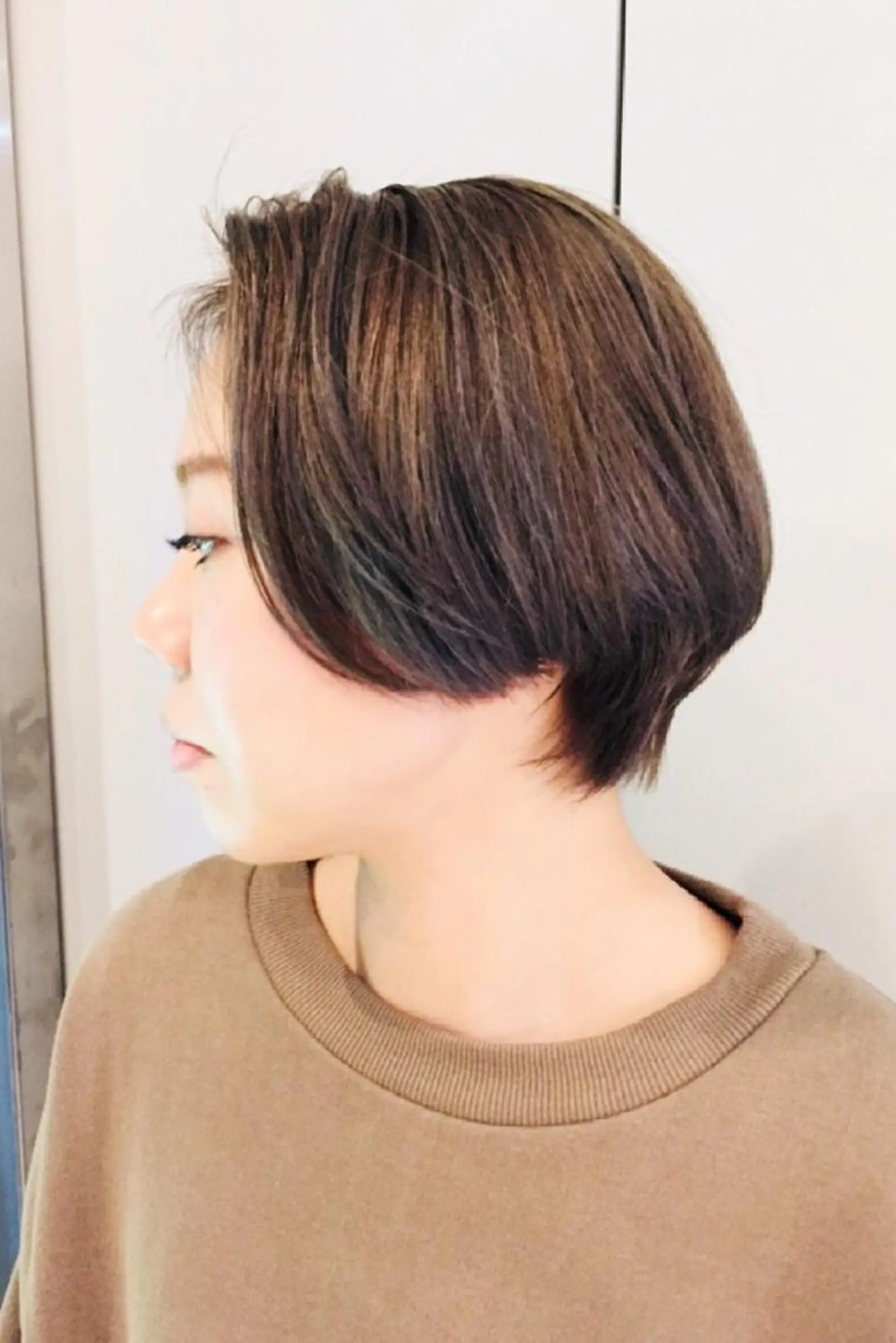 ショート カラー カット ヘアカラー トリートメント 船津武俊 フナツタケトシのヘアスタイル