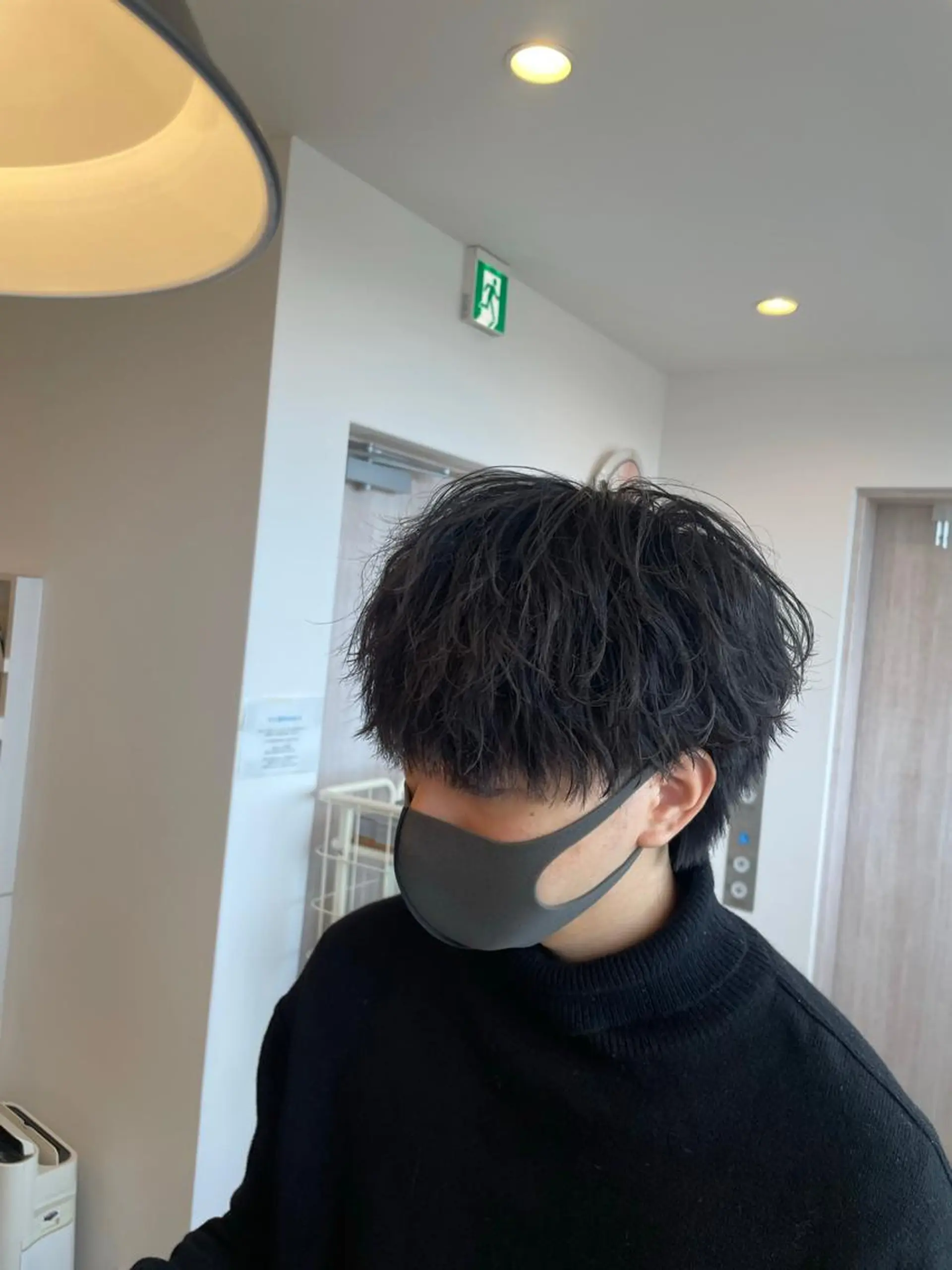 パーマ メンズ 山本 竜輔のヘアスタイル