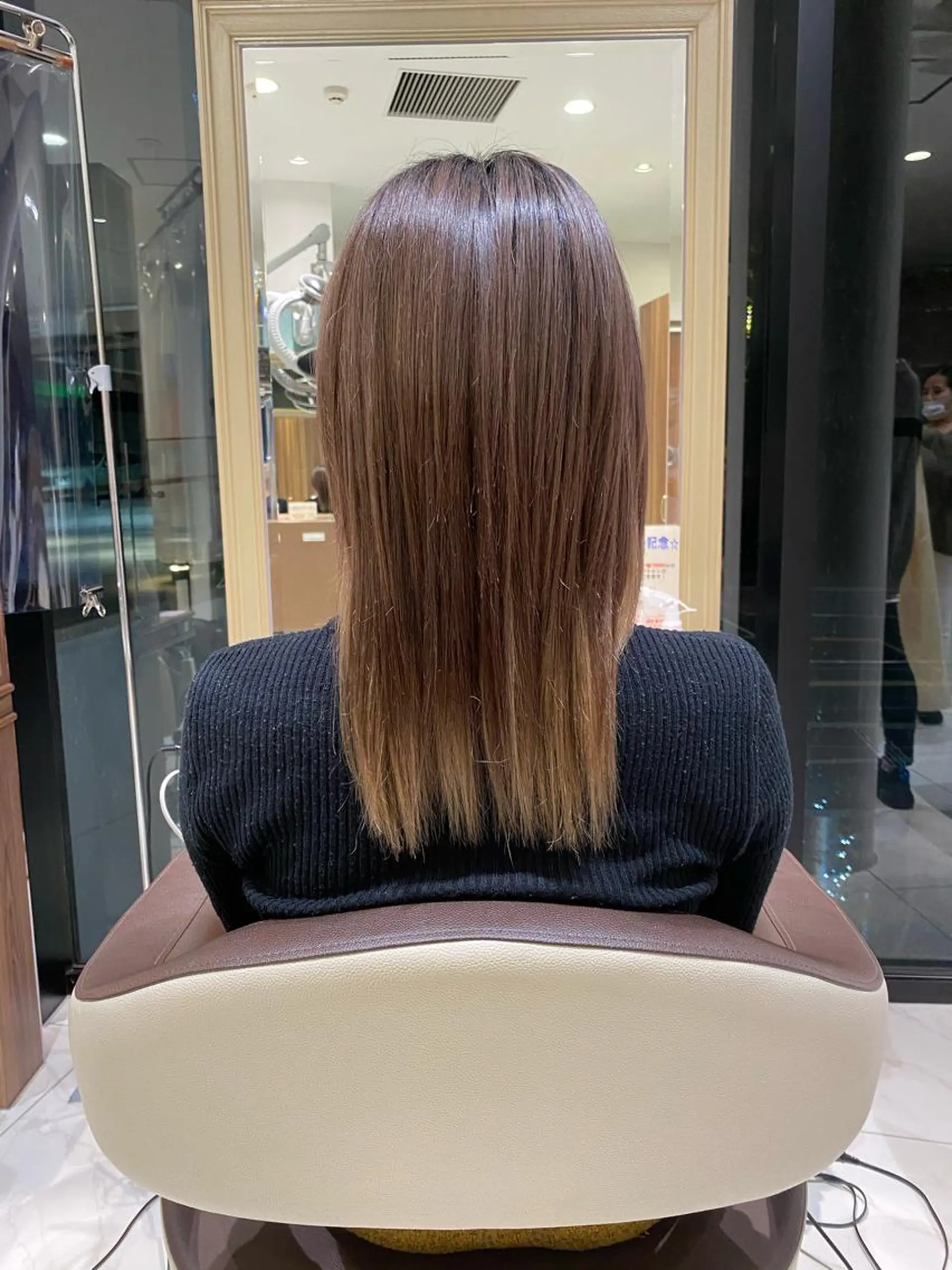 カラー 髪質改善 🖤Ash川越店🖤 井上 諒哉のヘアスタイル