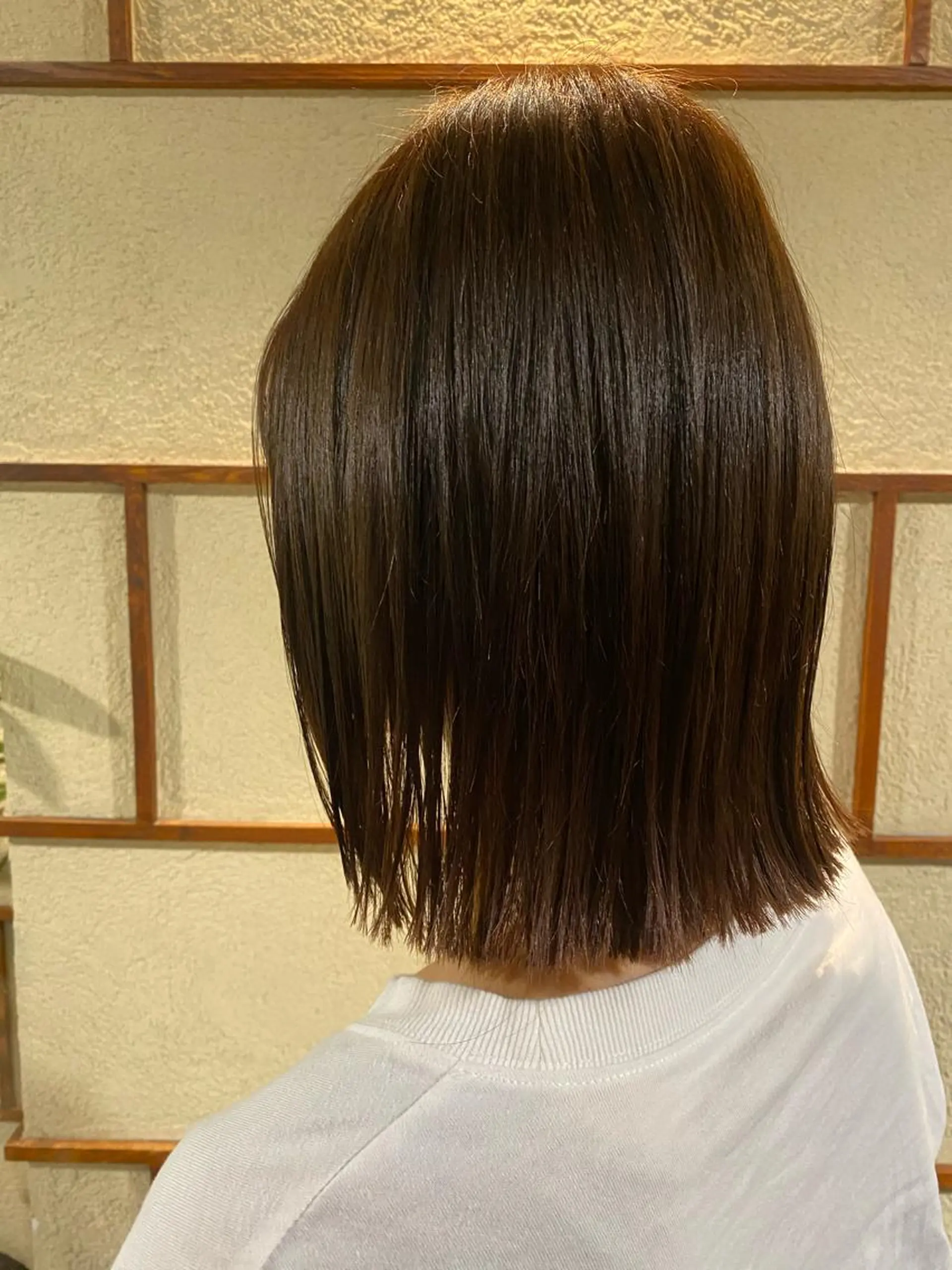 ミディアム 白井 雅美のヘアスタイル