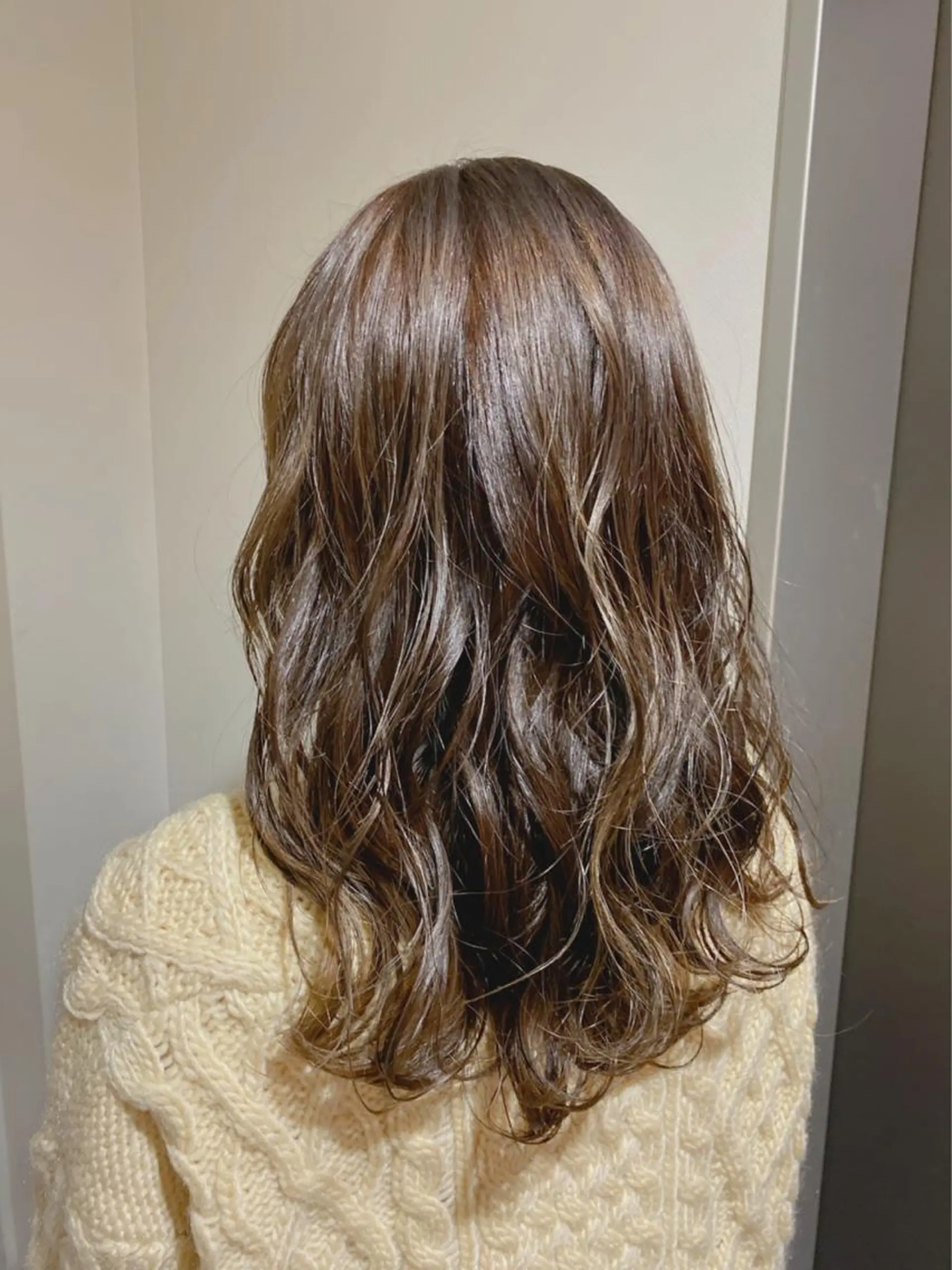 ロング カラー ハイライトカラー ハイライト 本物のブリーチ縮毛 /デサキショウヘイのヘアスタイル