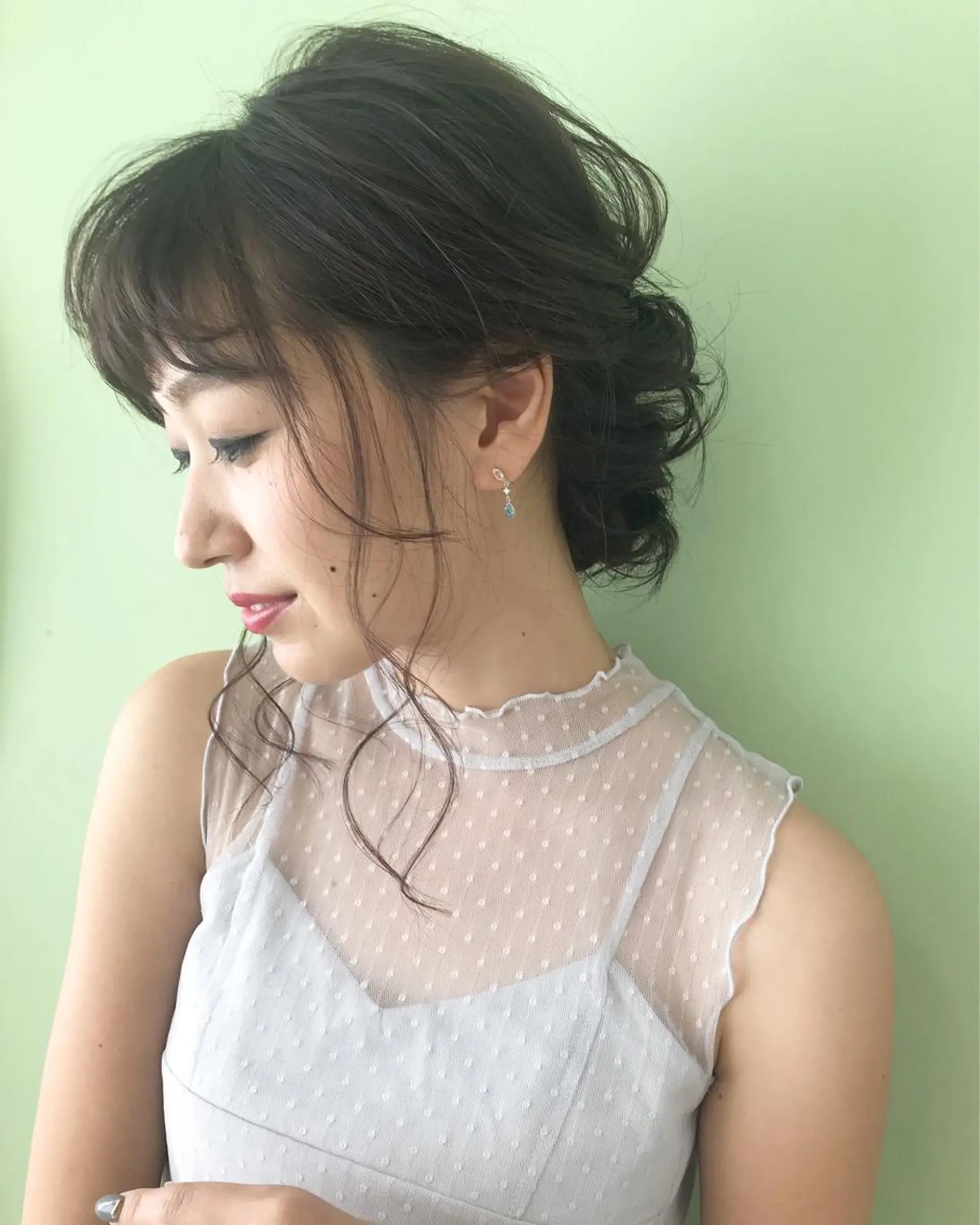 ヘアアレンジ 結婚式・ブライダル ALVAREZ BARBER SHOP所属・takebuchi harukaのヘアスタイル
