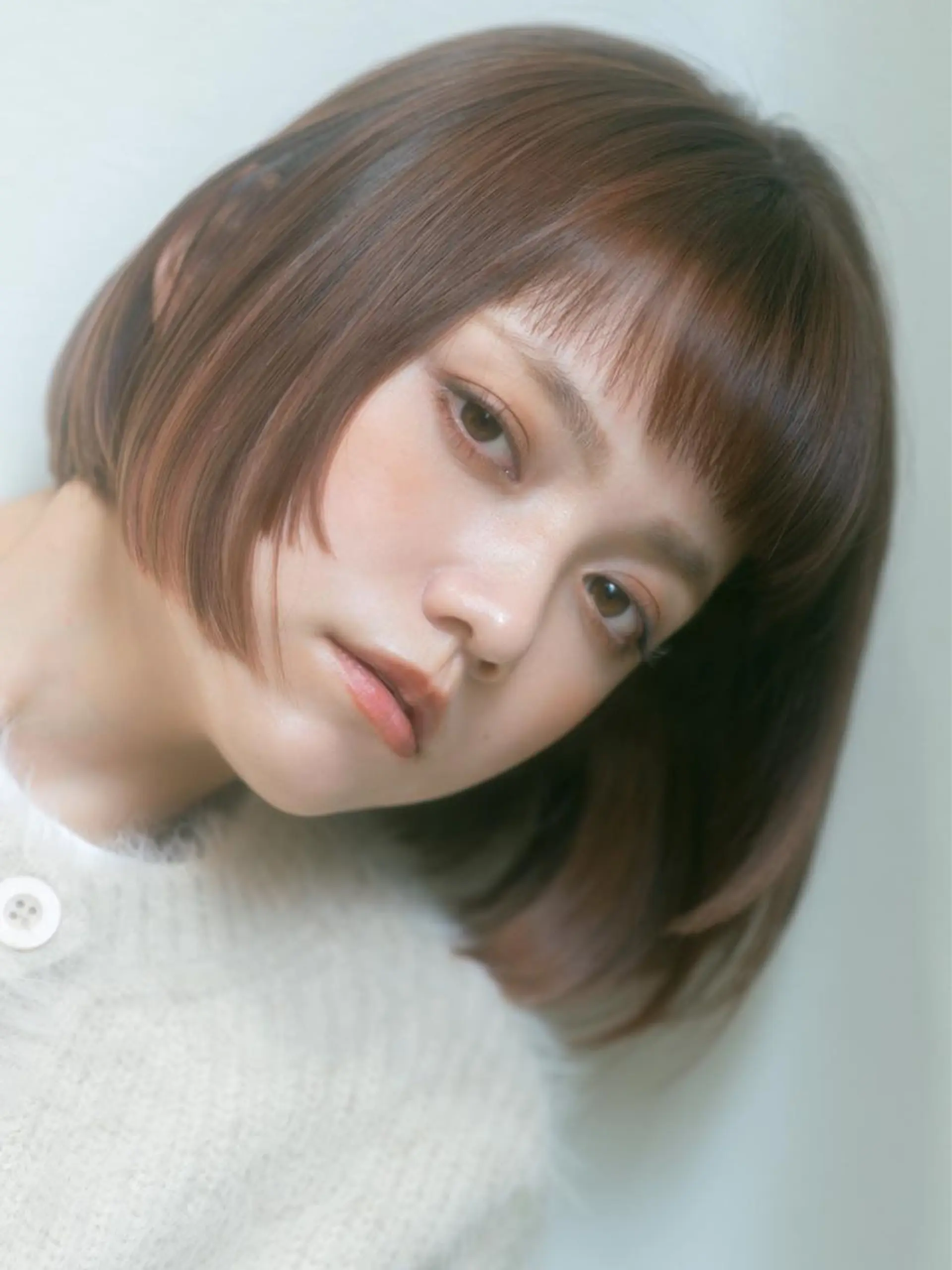 ミディアム 🎀ハイトーン/レイ ヤー/Reina🎀のヘアスタイル