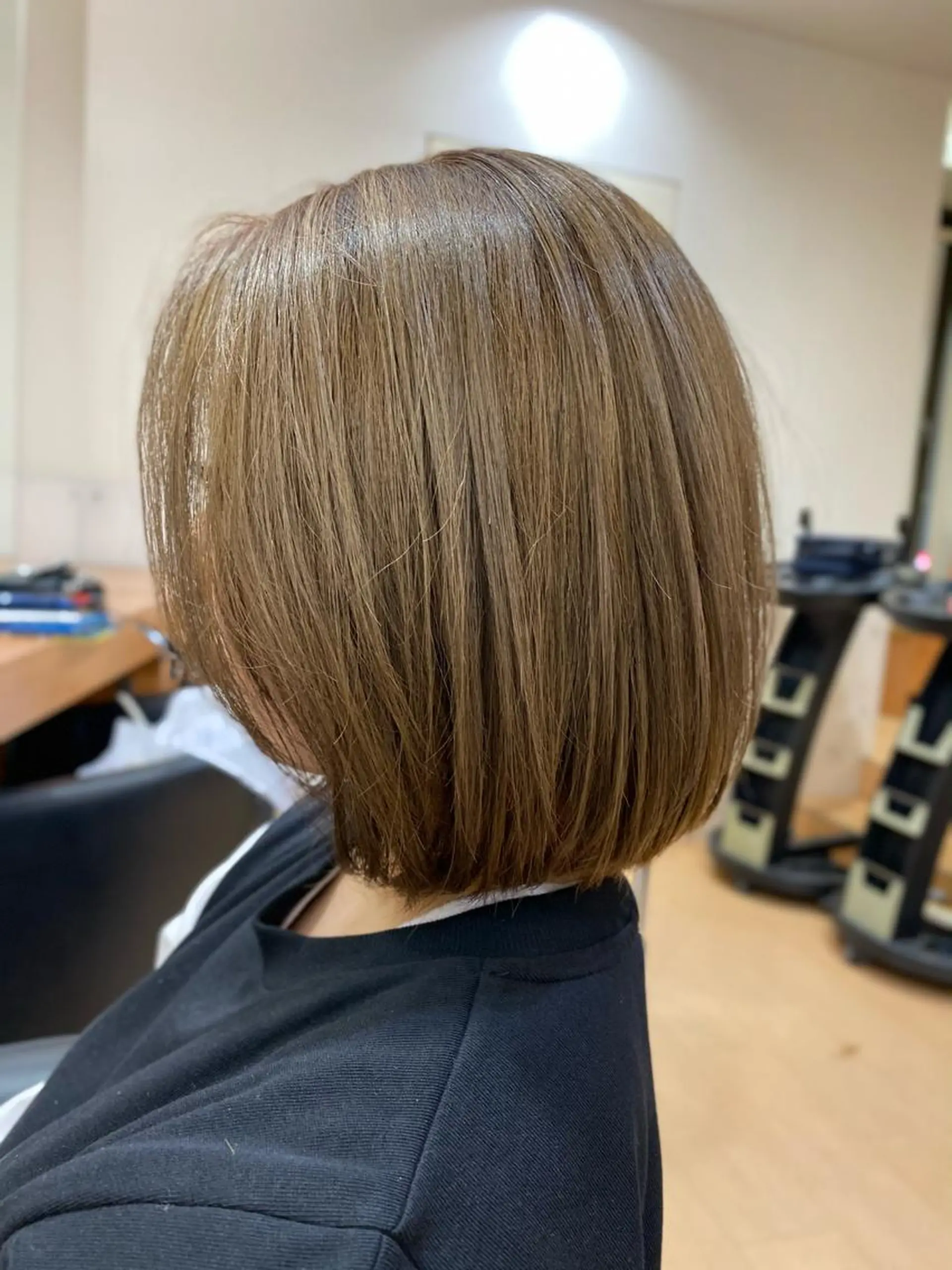 ミディアム カット ヘアカラー カンベ ショウリのヘアスタイル