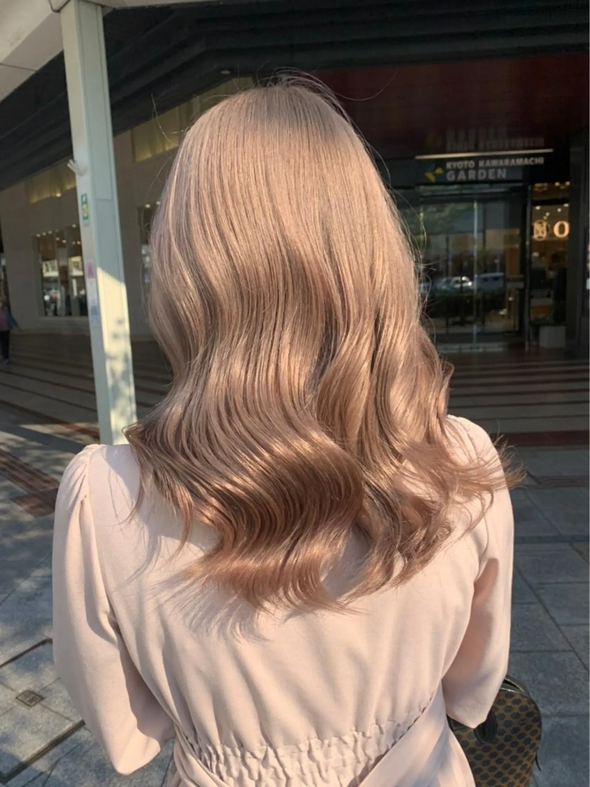 ロング ヘアカラー Selene 難波店 店長SHINTANIのヘアスタイル
