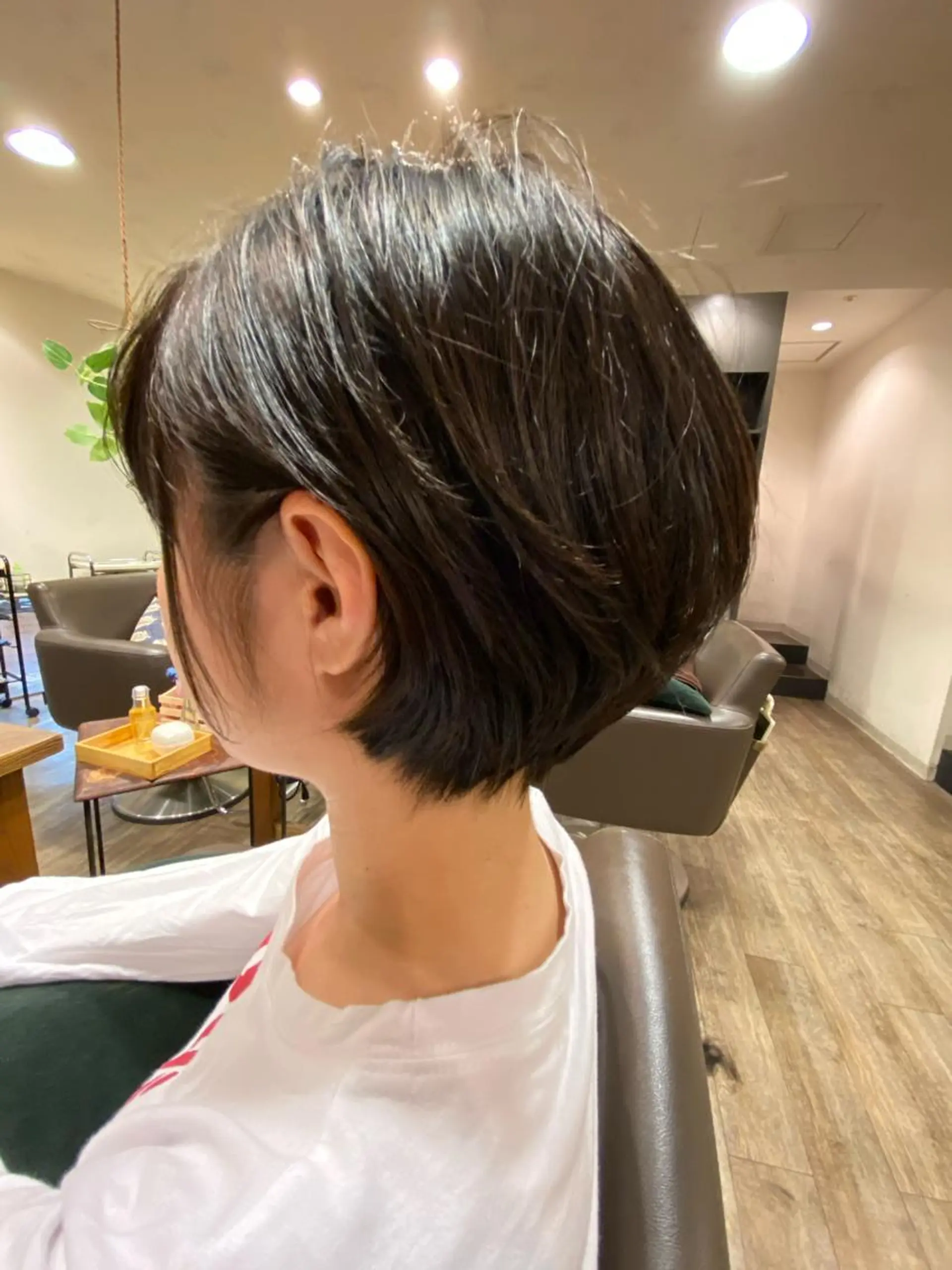 ショート ショートボブ ボブ ショートヘア Agu  hair rupia 金沢店所属・金沢美容室/ 艶髪/夜営業/JINのヘアスタイル