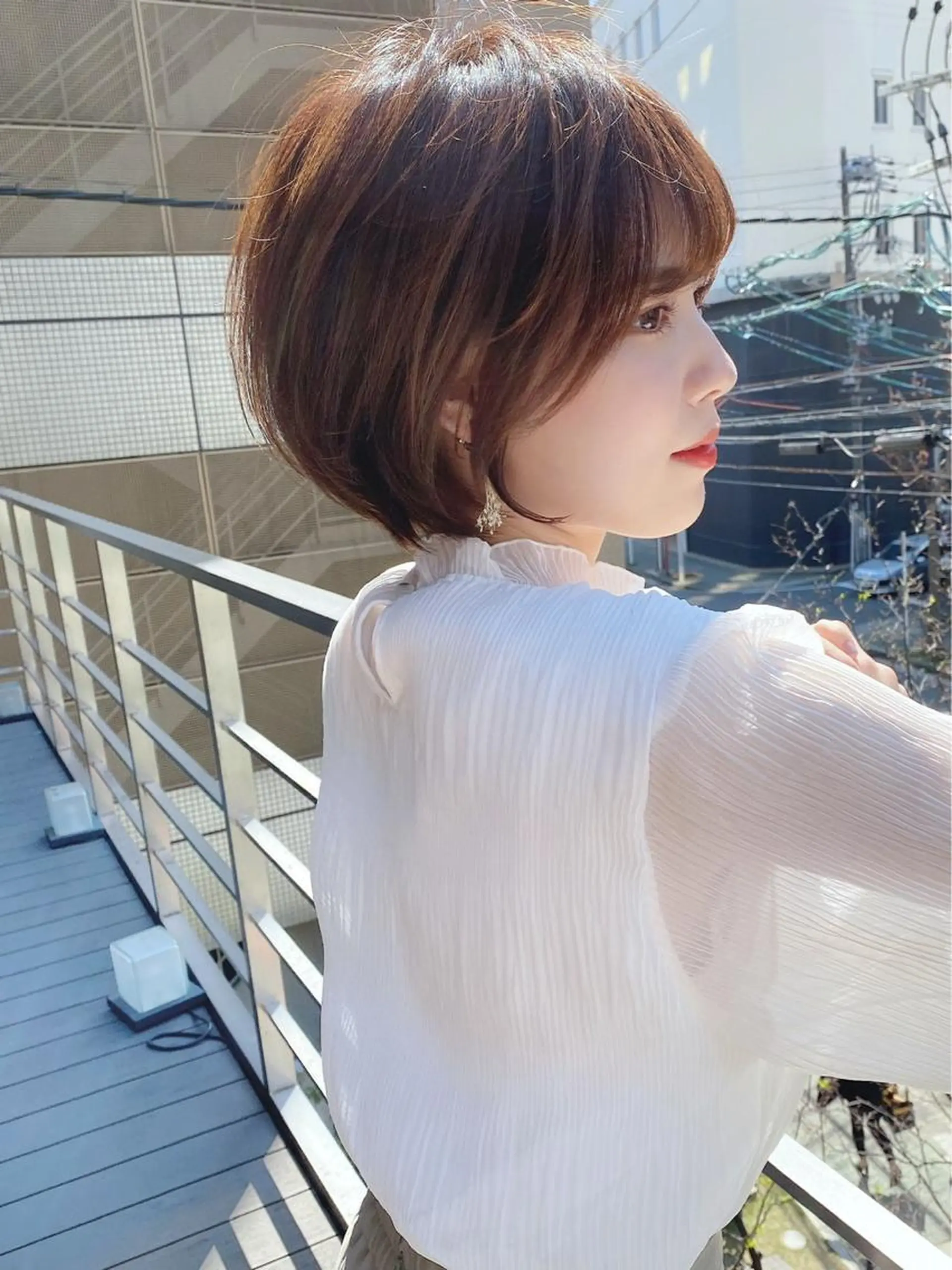 ショート カラー 韓国ヘア/髪質改善 /Harunaのヘアスタイル